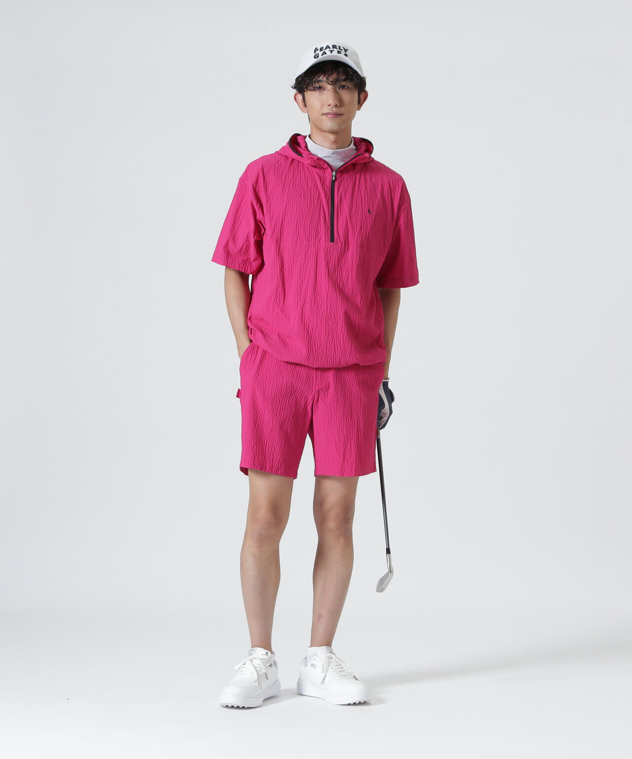 シャーリングサッカーショートパンツ | PEARLY GATES（パーリーゲイツ