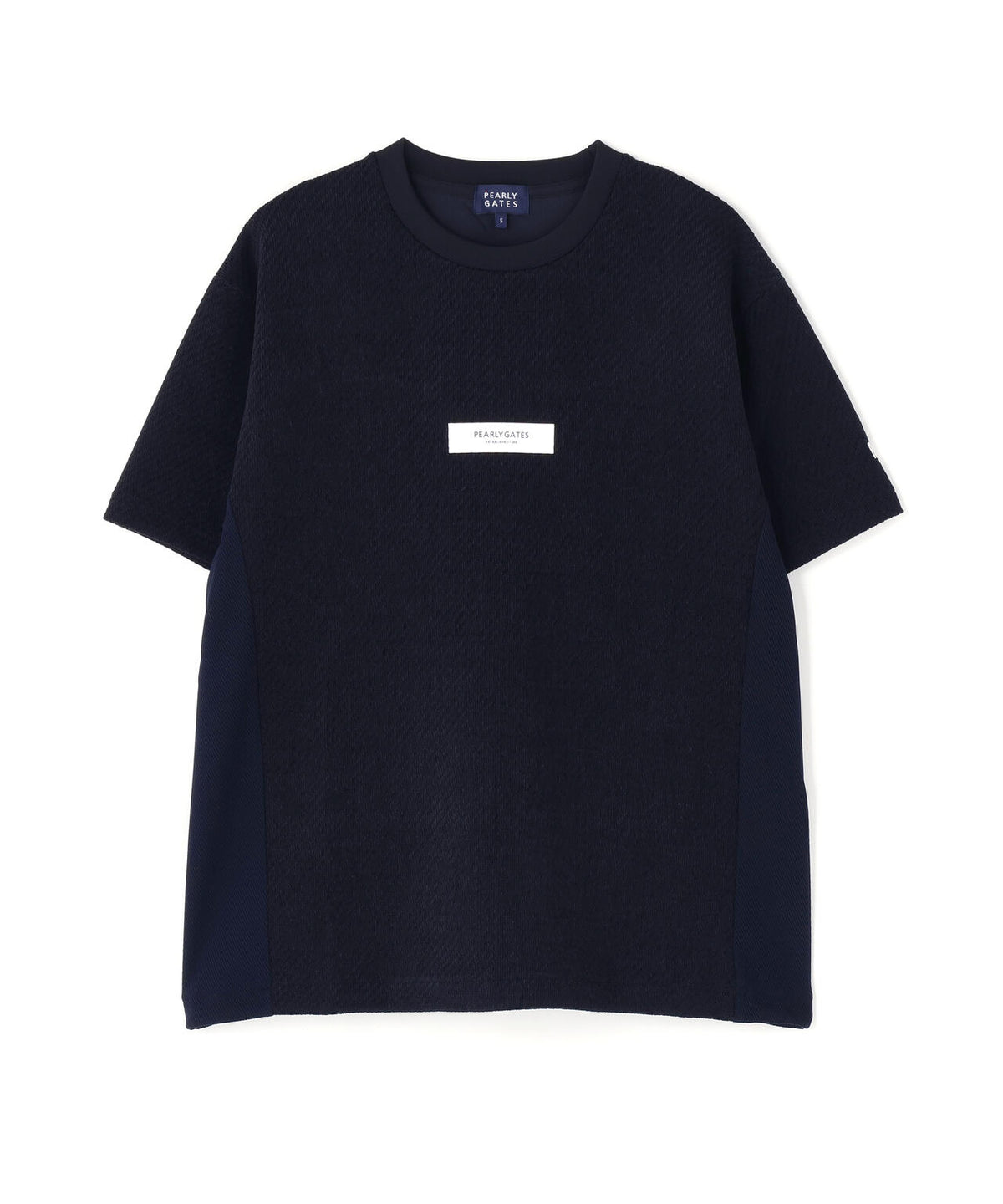 リサイクルモールカルゼクウォーター半袖クルーネックプルオーバー (MENS)