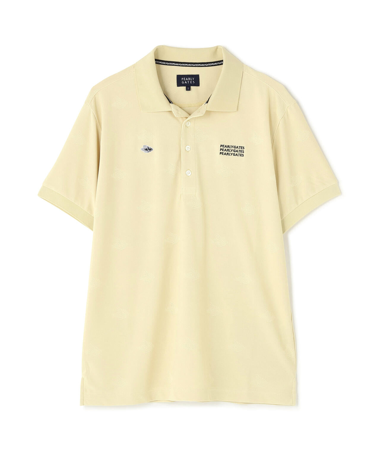 メッシュジャガード半袖ポロシャツ (MENS)