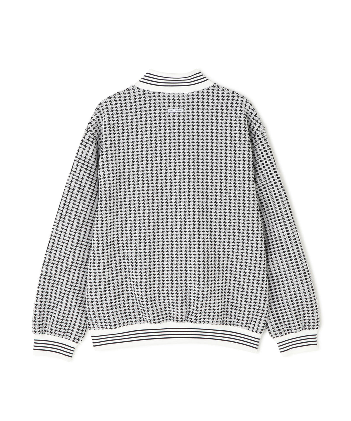 ステッチキルトジャガードカットブルゾン ＜手裏剣千鳥柄＞ (MENS)