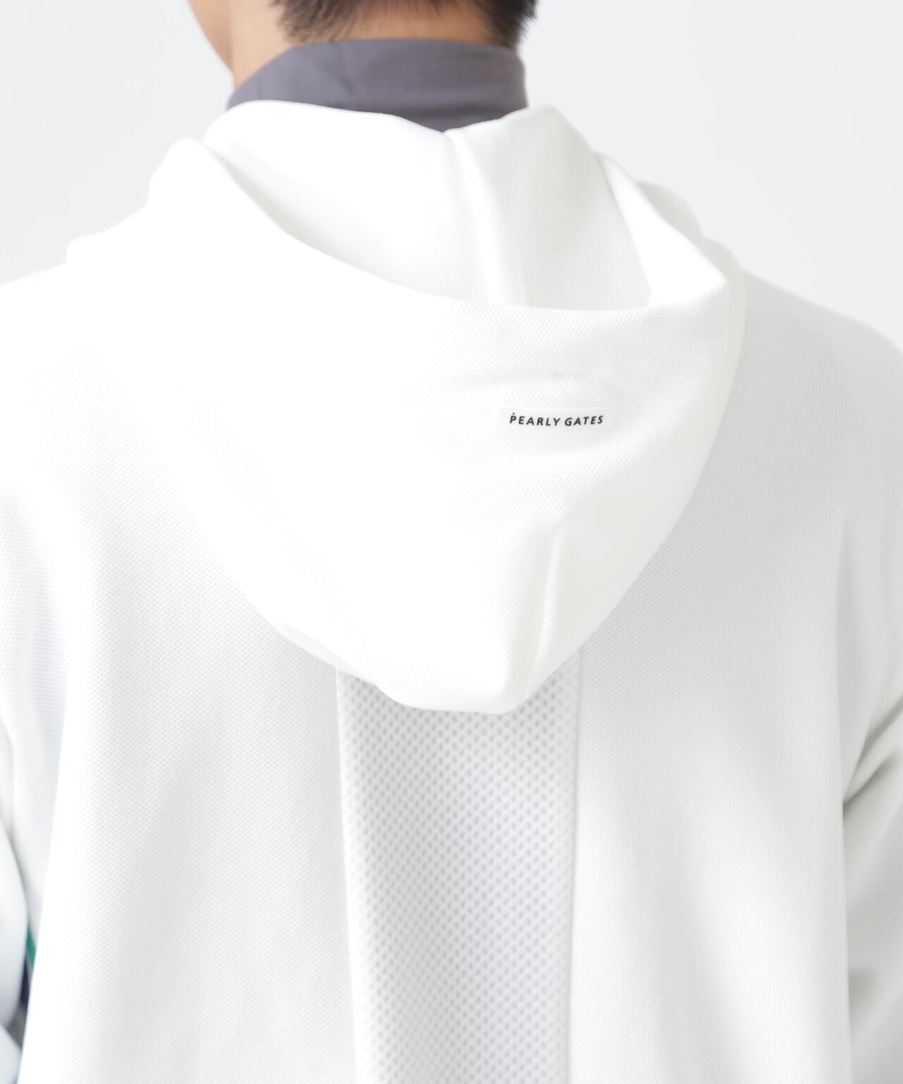 Wハニカムストレッチフルジップフーディ (MENS) | PEARLY GATES