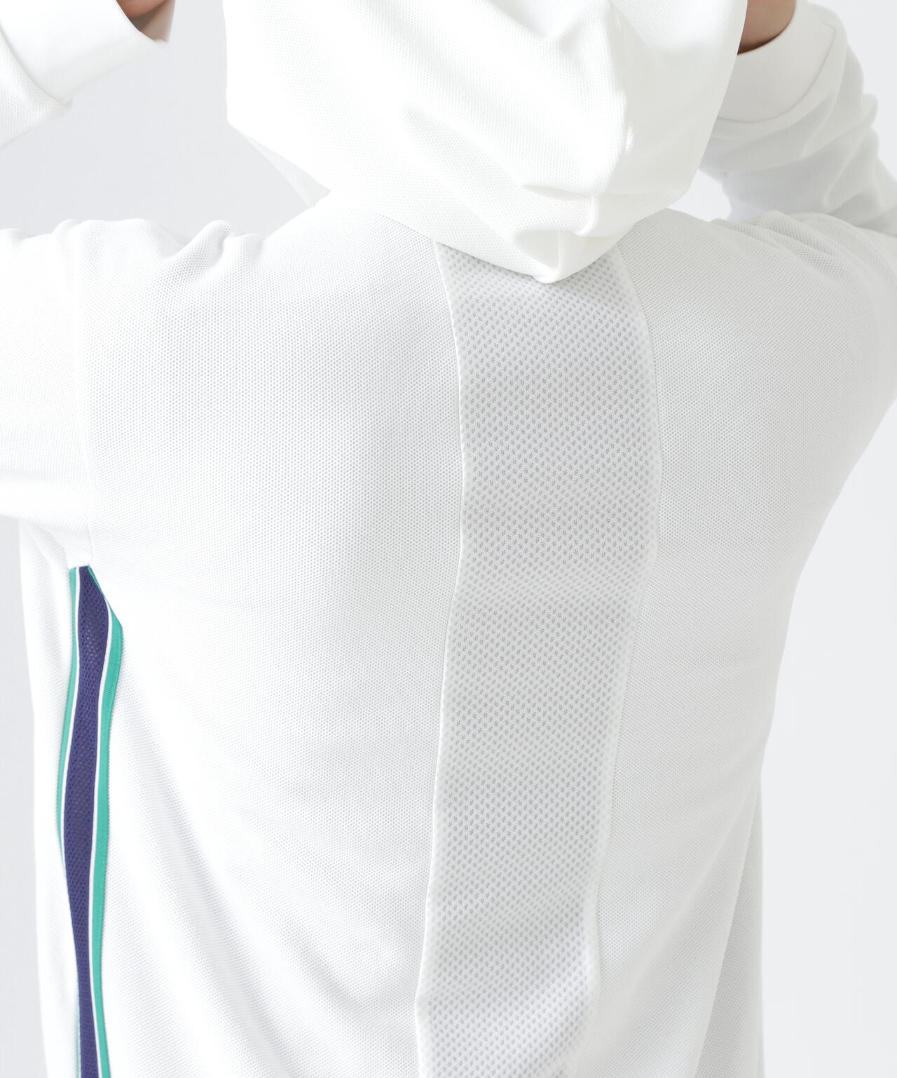 Wハニカムストレッチフルジップフーディ (MENS) | PEARLY GATES
