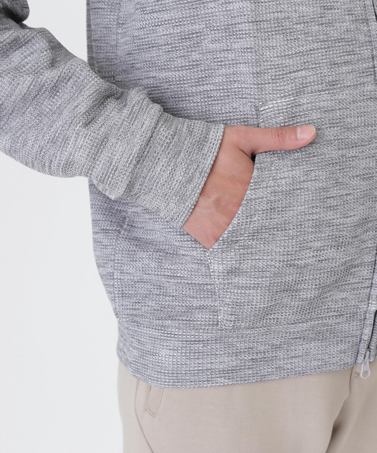 PEARLYGATES×Colantotte] ワッフルダブルジャージーパーカー (MENS