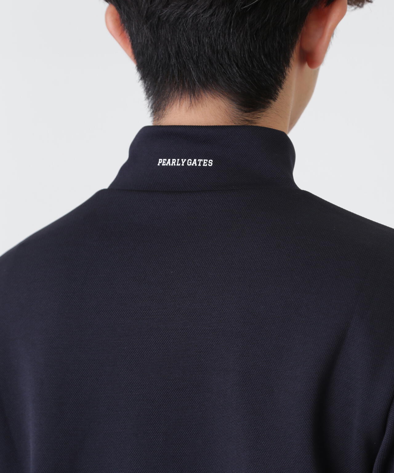 カノコダンボール長袖ハイネックカットソー (MENS) | PEARLY GATES