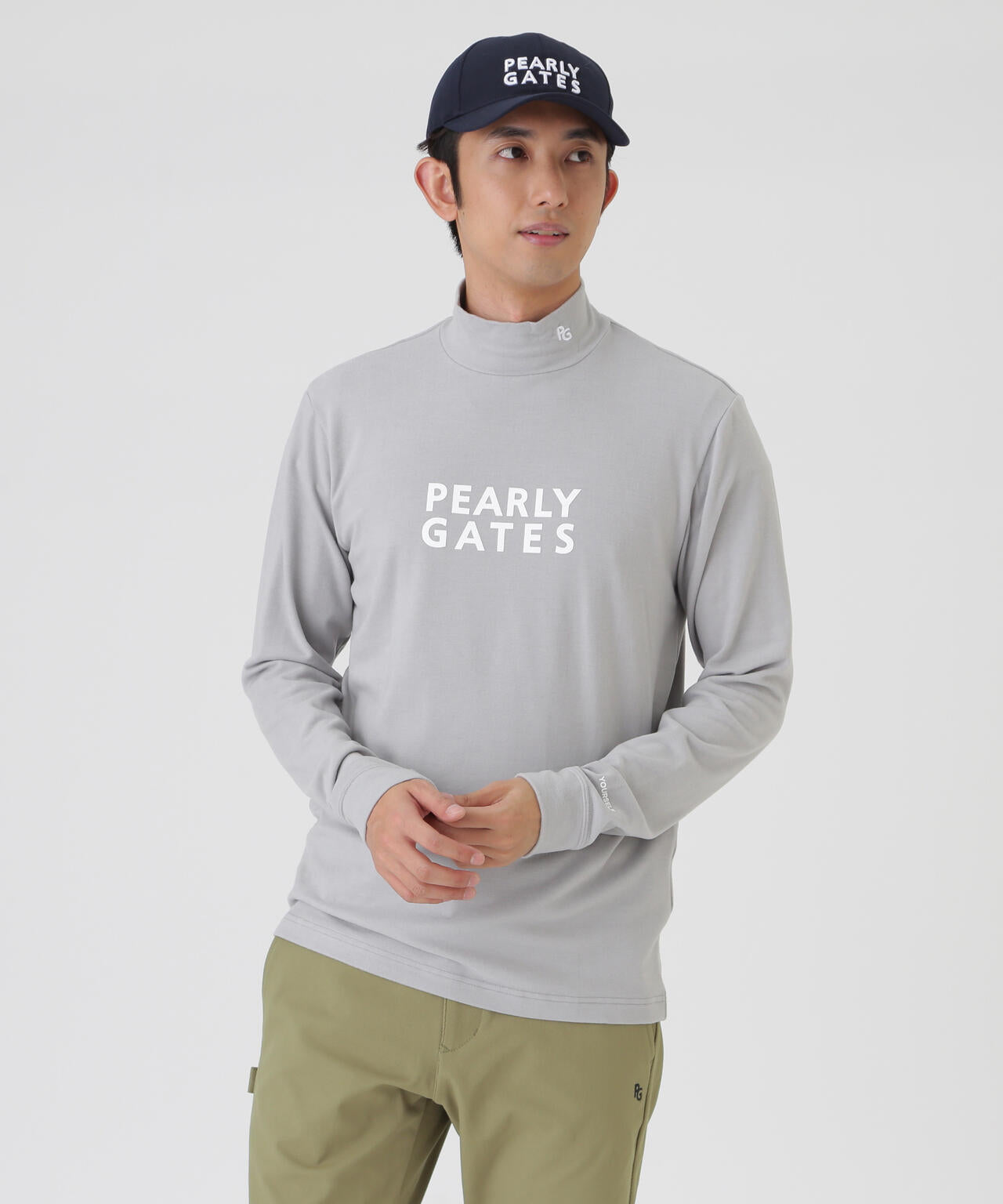 KAPITAL ペイズリー 長袖カットソー PGisPG] 3LAYERD COTTON WARM長袖ハイネックカットソー (MENS