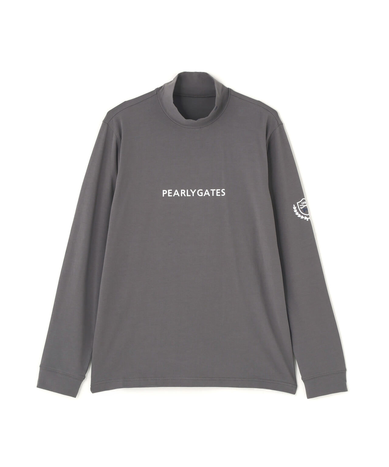 スーピマベア天長袖ハイネックカットソー (MENS)