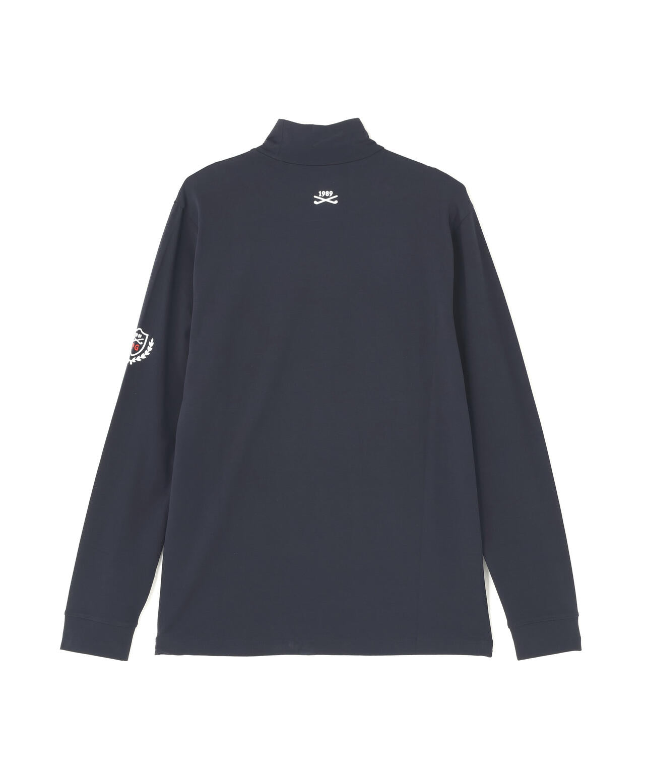 スーピマベア天長袖ハイネックカットソー (MENS)
