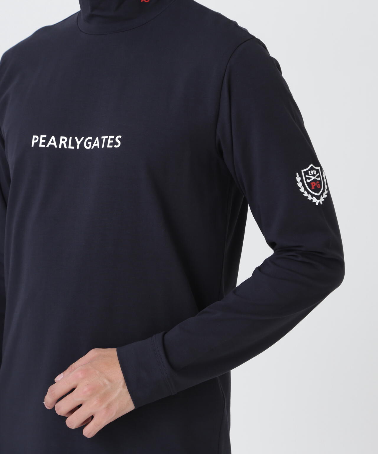 スーピマベア天長袖ハイネックカットソー (MENS) | PEARLY GATES