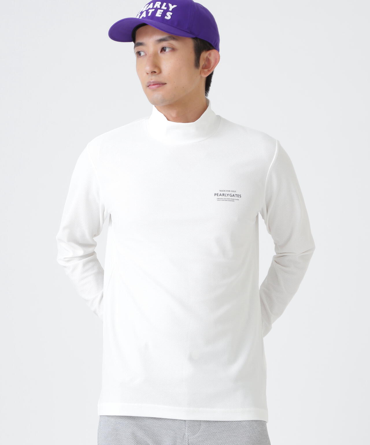 37.5×FTYメッシュ長袖ハイネックカットソー ＜PG BODY＞ (MENS
