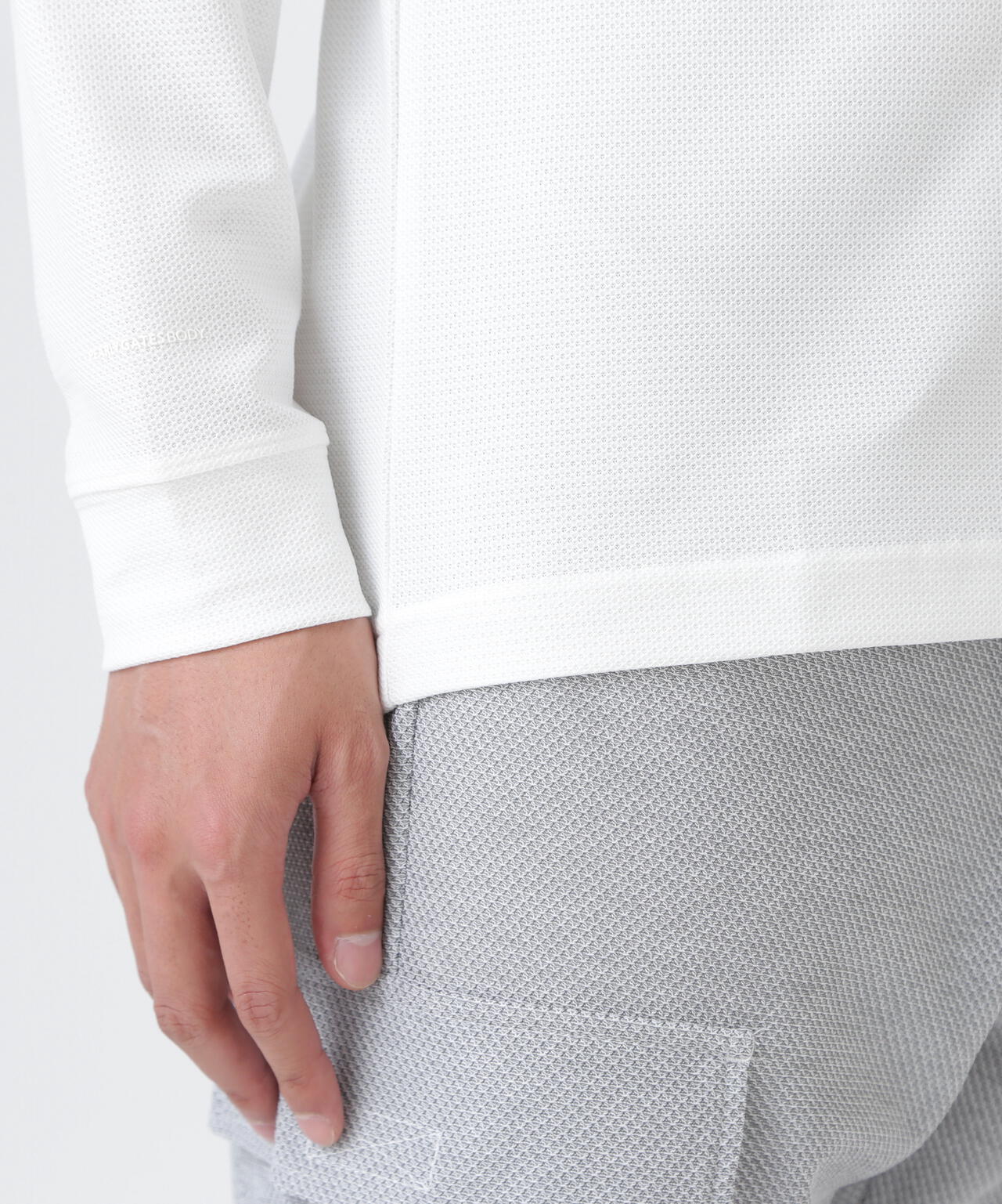 37.5×FTYメッシュ長袖ハイネックカットソー ＜PG BODY＞ (MENS