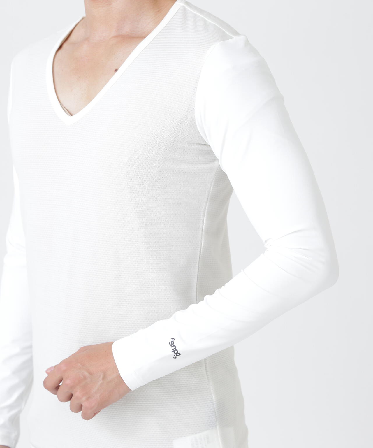Super Natural ウールメッシュ × ナイロンベア天竺(MENS) | PEARLY