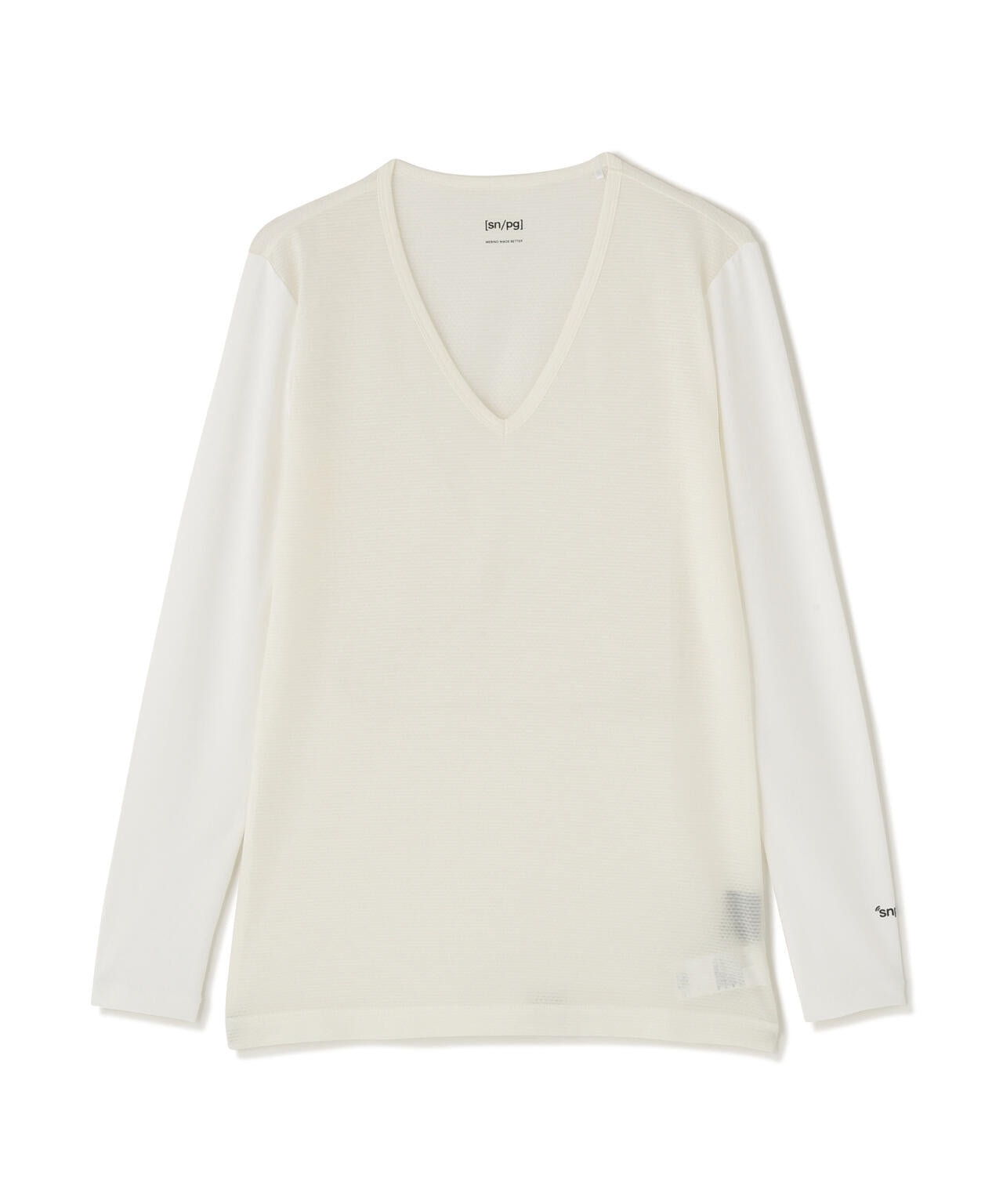 Super Natural ウールメッシュ × ナイロンベア天竺(MENS) | PEARLY