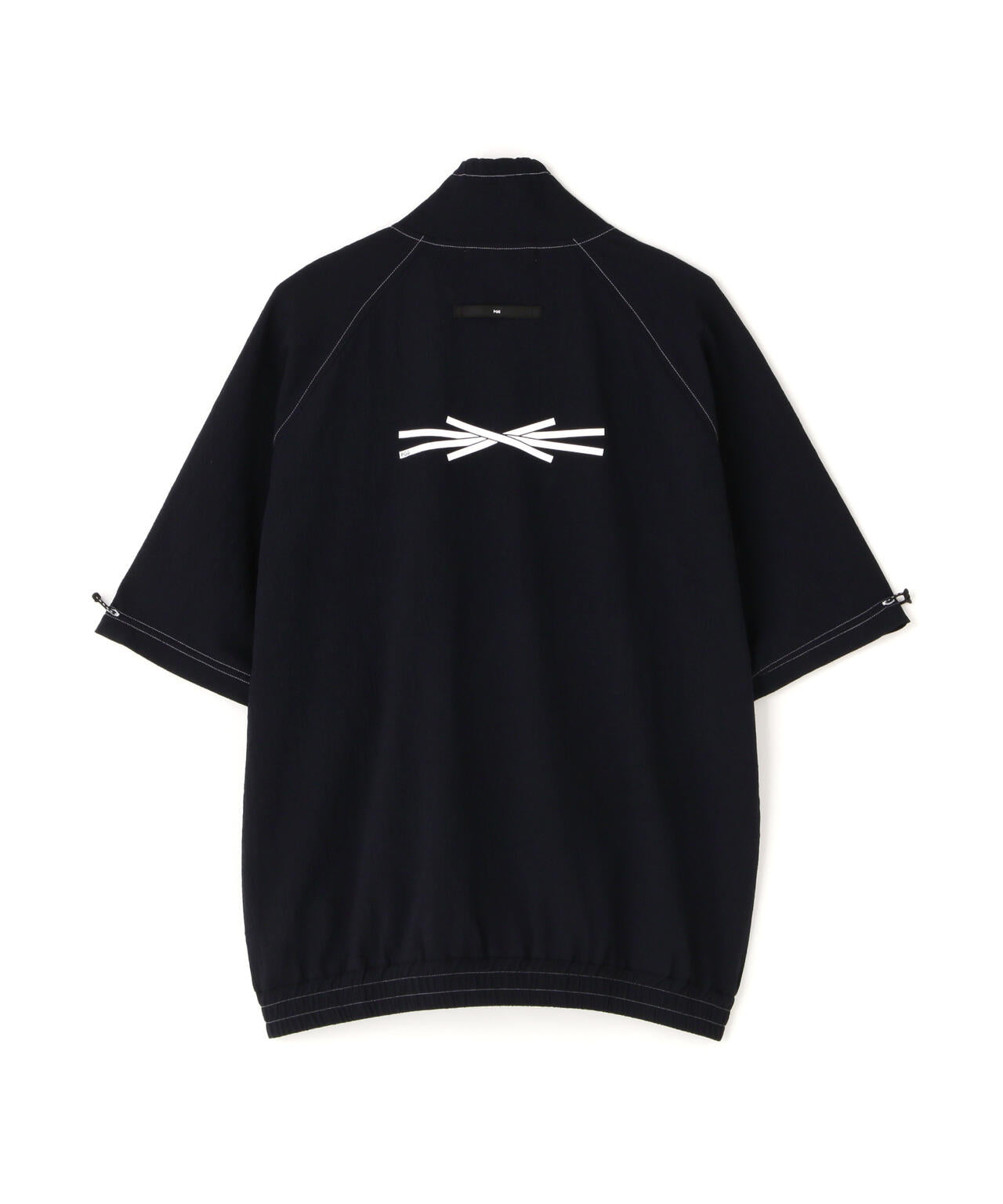 【PGG】【直営店舗&公式オンライン限定】シエスタタフタ半袖ハーフジップカットソー (MENS)
