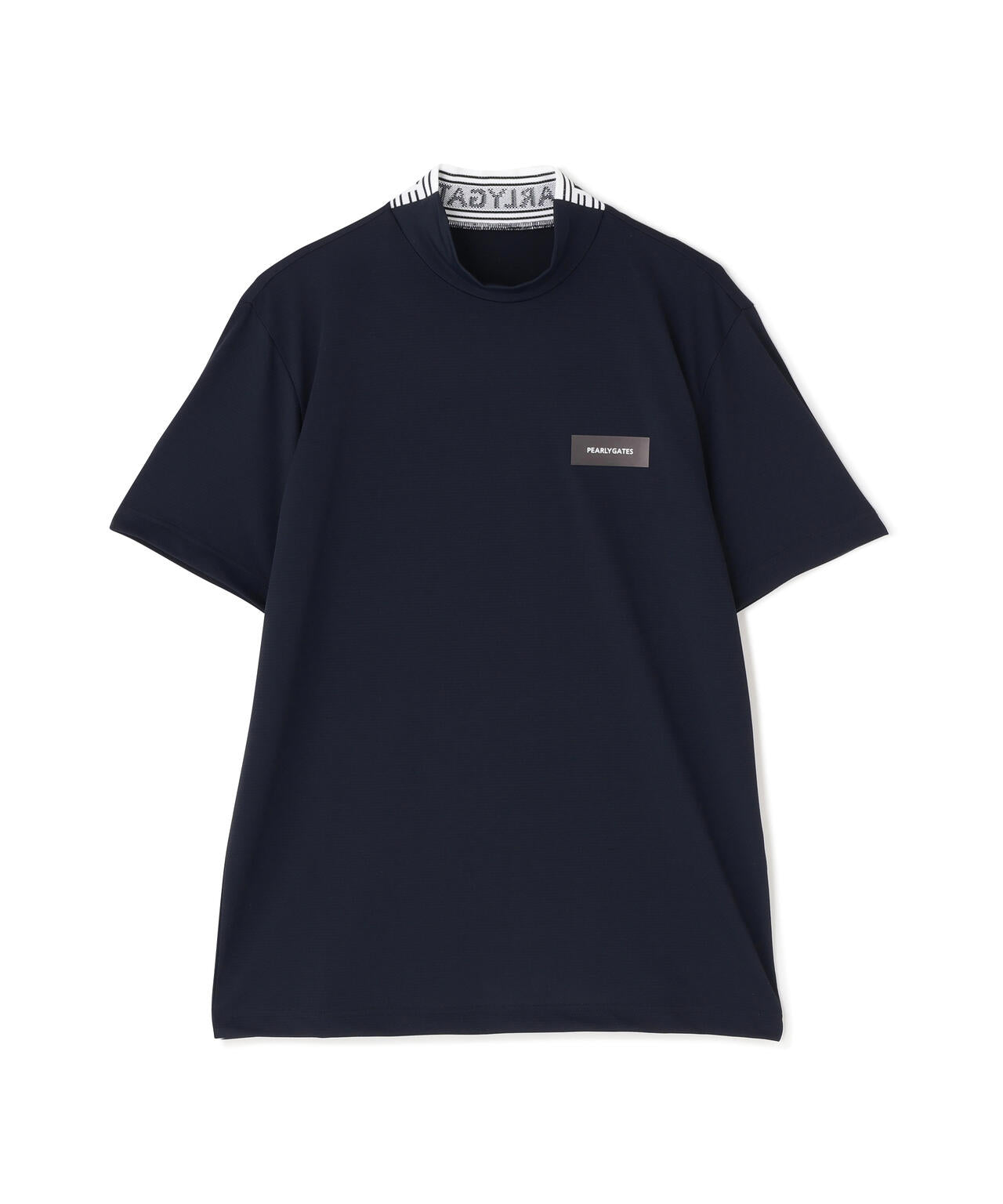 ハニカムストレッチ半袖モックネックカットソー | PEARLY GATES