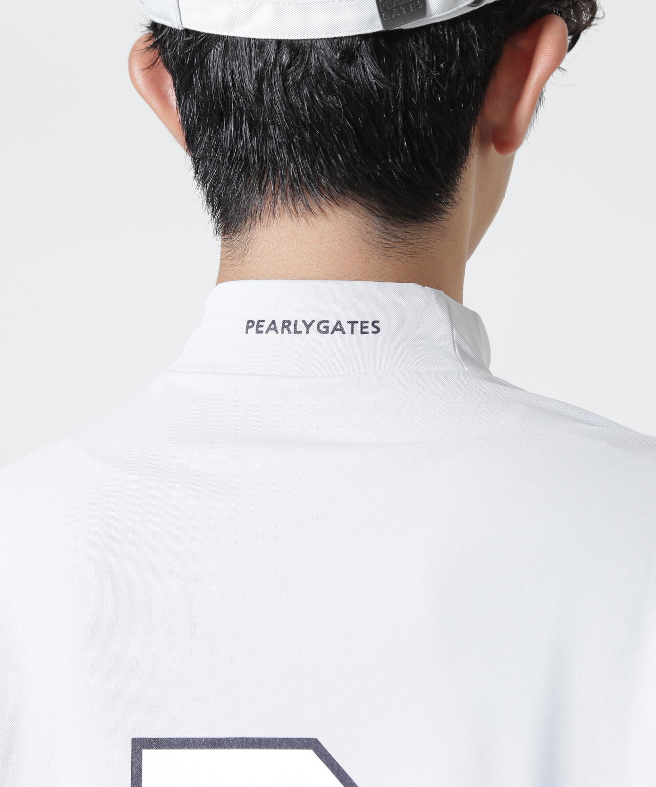 ソルケア45Gカノコ半袖モックネックカットソー | PEARLY GATES