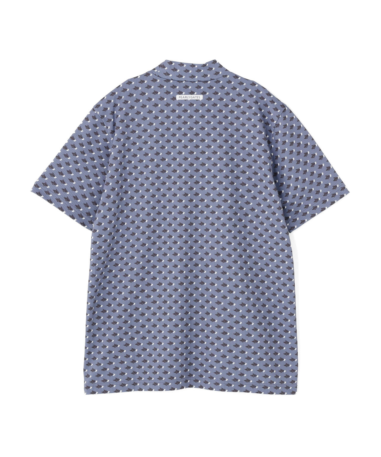 とびうさハート柄ワッフルプリント半袖ハイネックカットソー | PEARLY