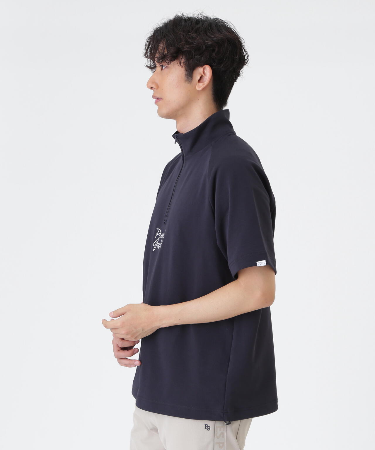 PEARLYGATES×Colantotte] TC裏毛ハーフジップ (MENS) | PEARLY GATES