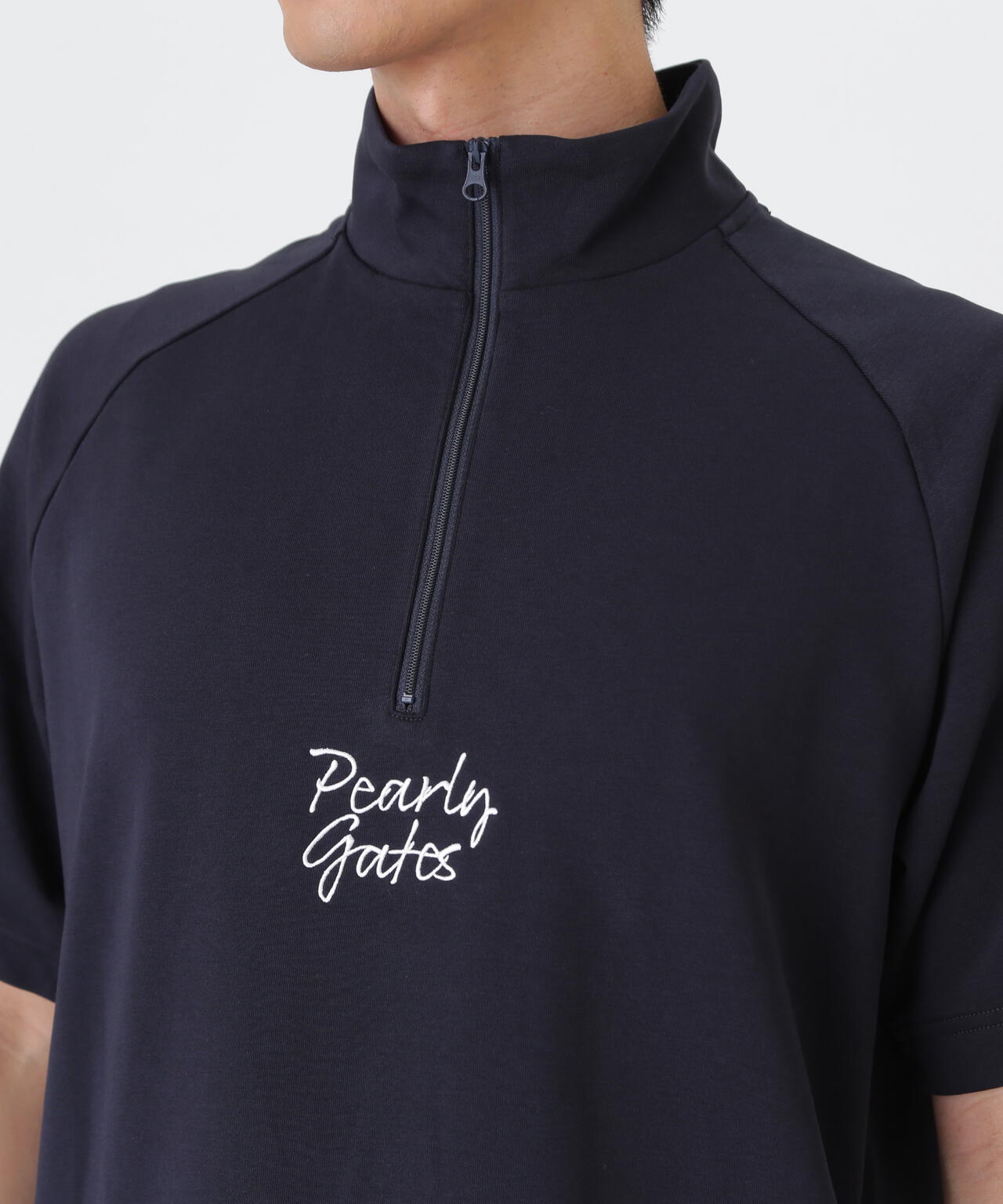 PEARLYGATES×Colantotte] TC裏毛ハーフジップ (MENS) | PEARLY GATES
