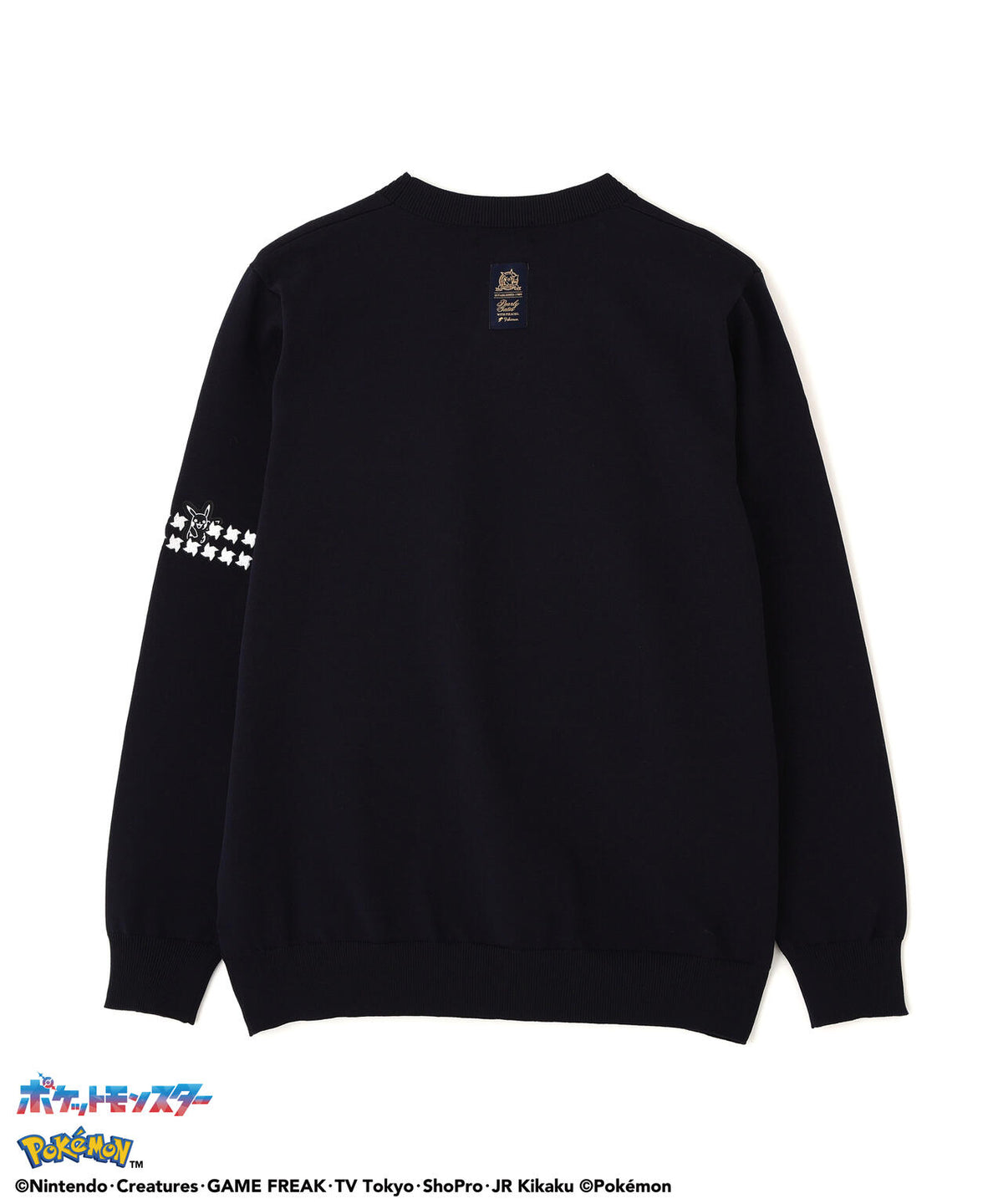 [PEARLYGATES×POKEMON] ポケモン12Gジャガードニットプルオーバー (MENS)