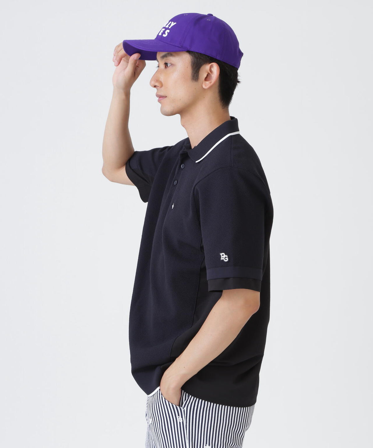 H:182cm/C:93/W:77/H:91 着用サイズ：5