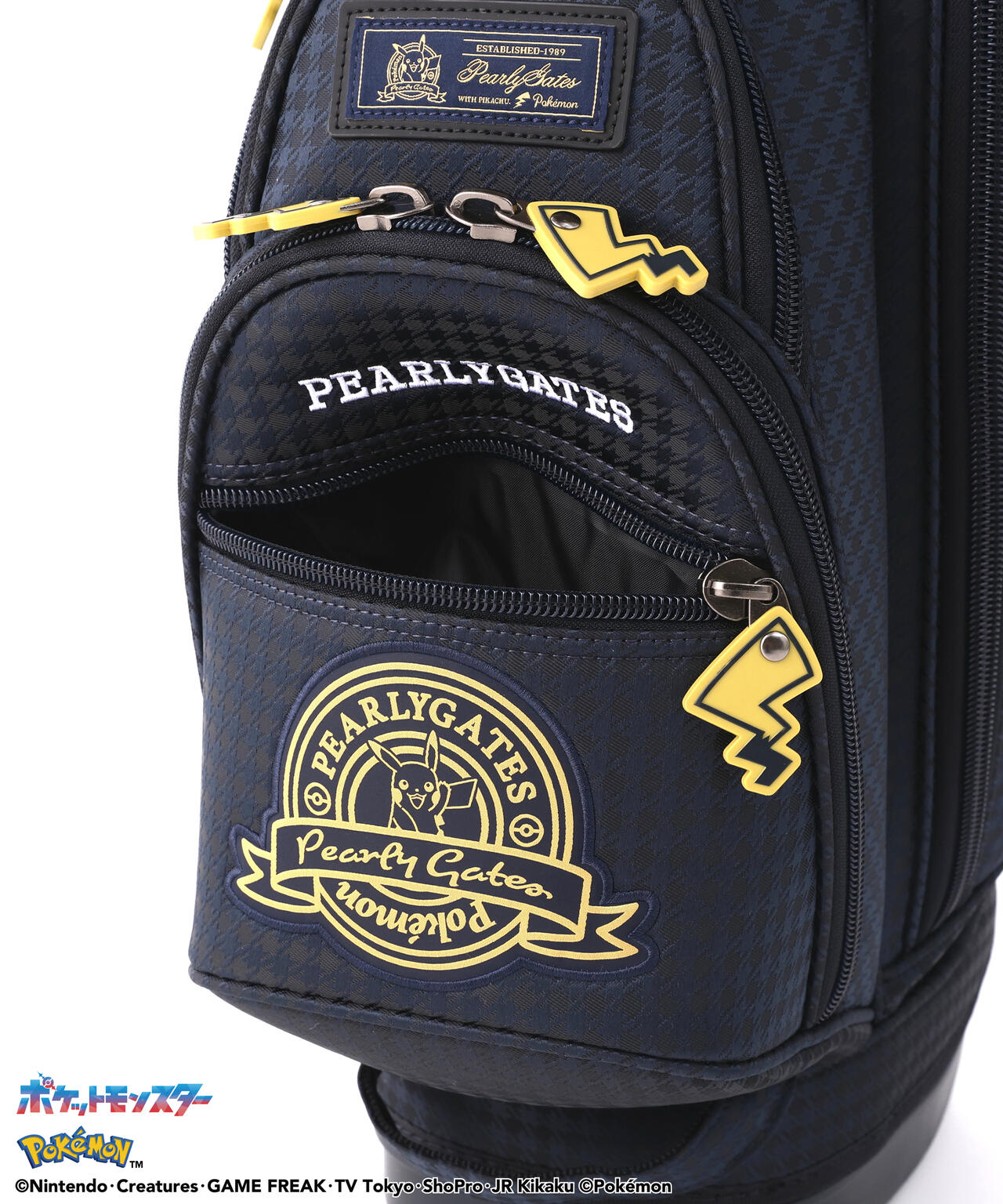 PEARLYGATES×POKEMON] ポケモン スタンド式キャディバッグ (46インチ