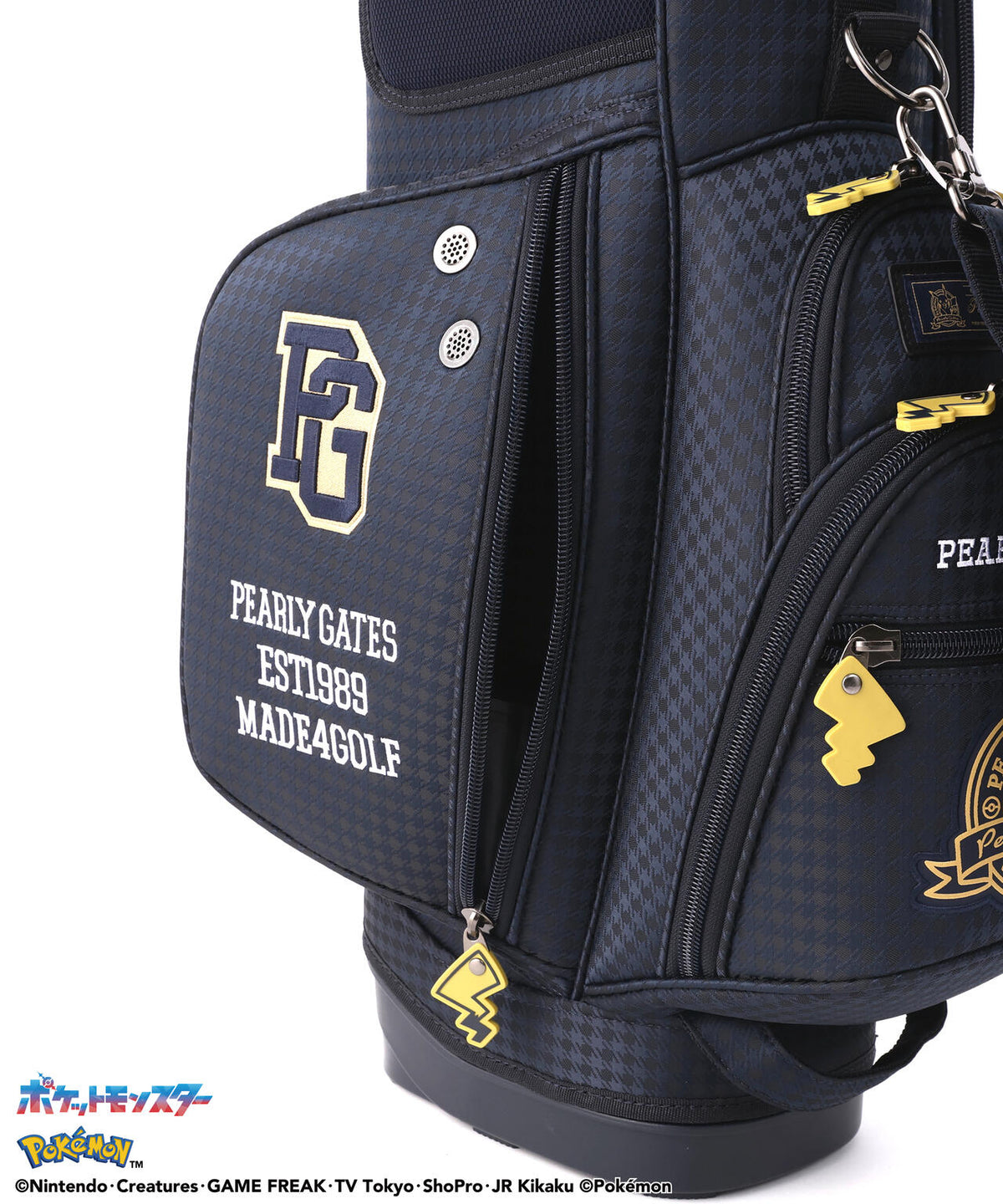 [PEARLYGATES×POKEMON] ポケモン スタンド式キャディバッグ  (46インチ対応) (UNISEX)