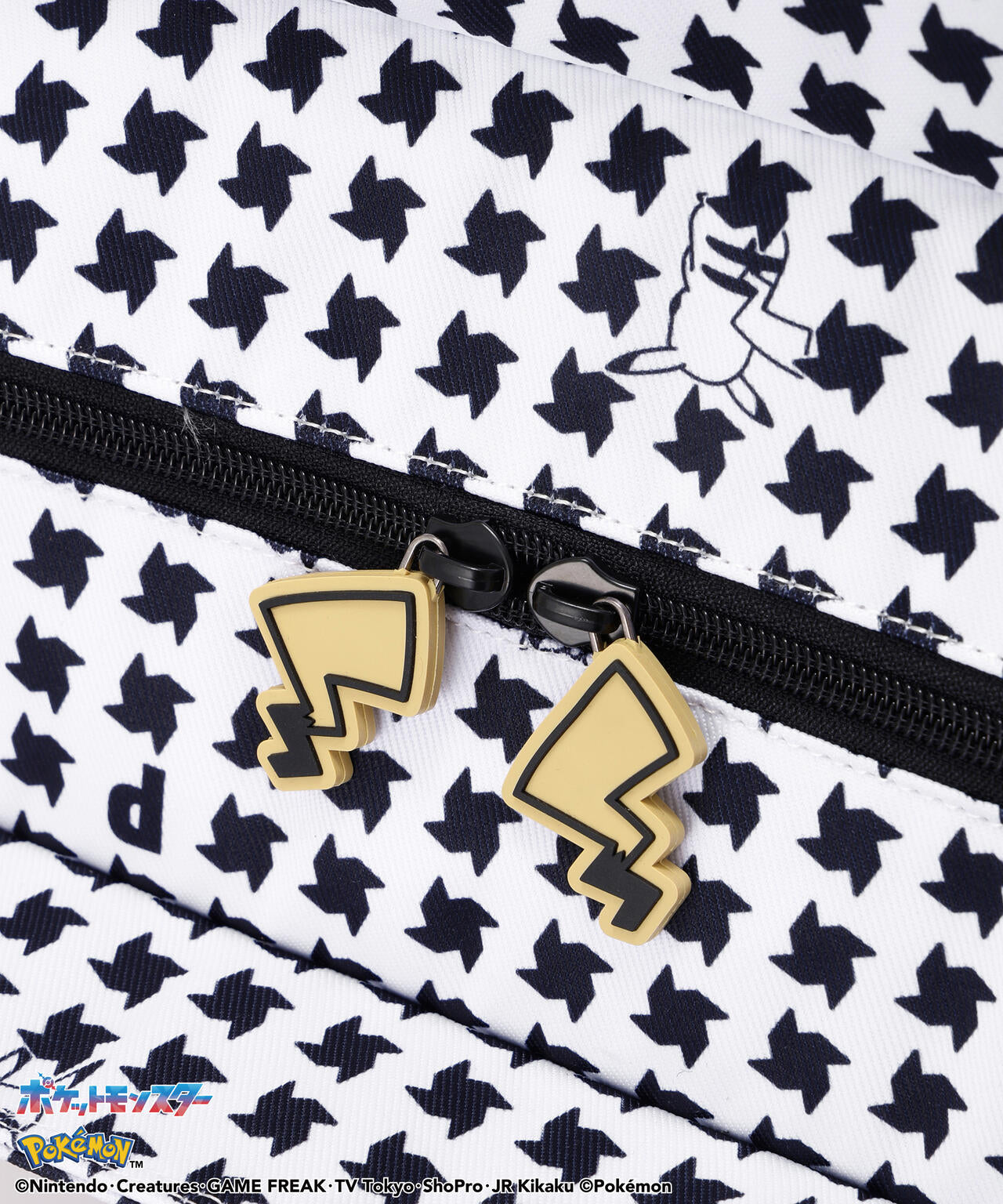 PEARLYGATES×Pokémon] ポケモン 千鳥柄ロッカーバッグ (UNISEX