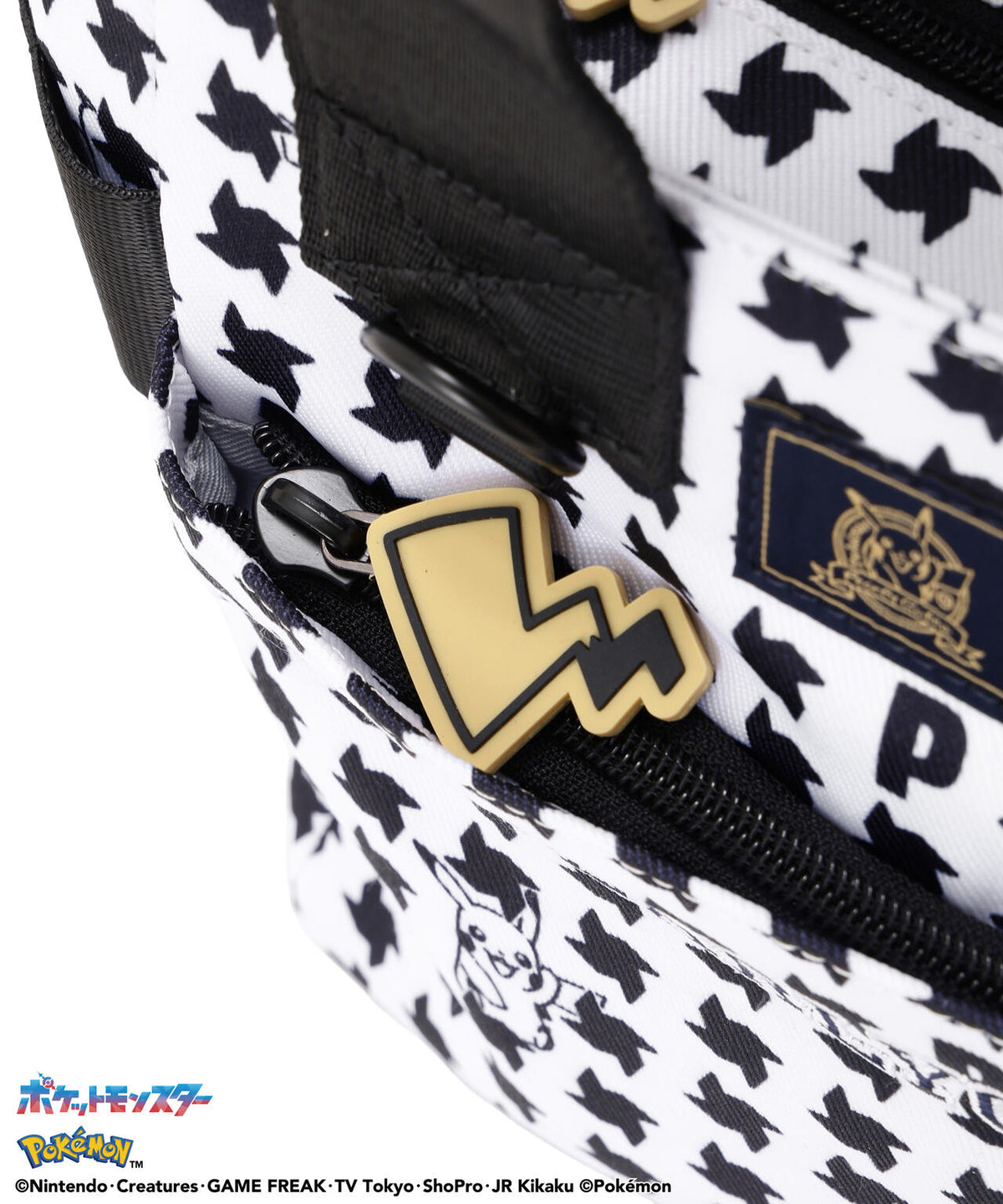 [PEARLYGATES×POKEMON] ポケモン千鳥柄カートバッグ (UNISEX)
