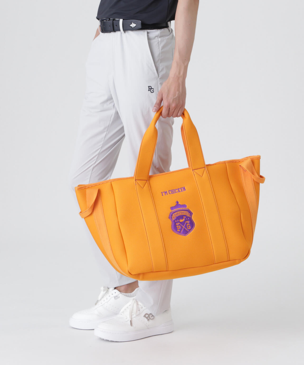 カレッジマークネオプレンロッカーバッグ (UNISEX) | PEARLY GATES