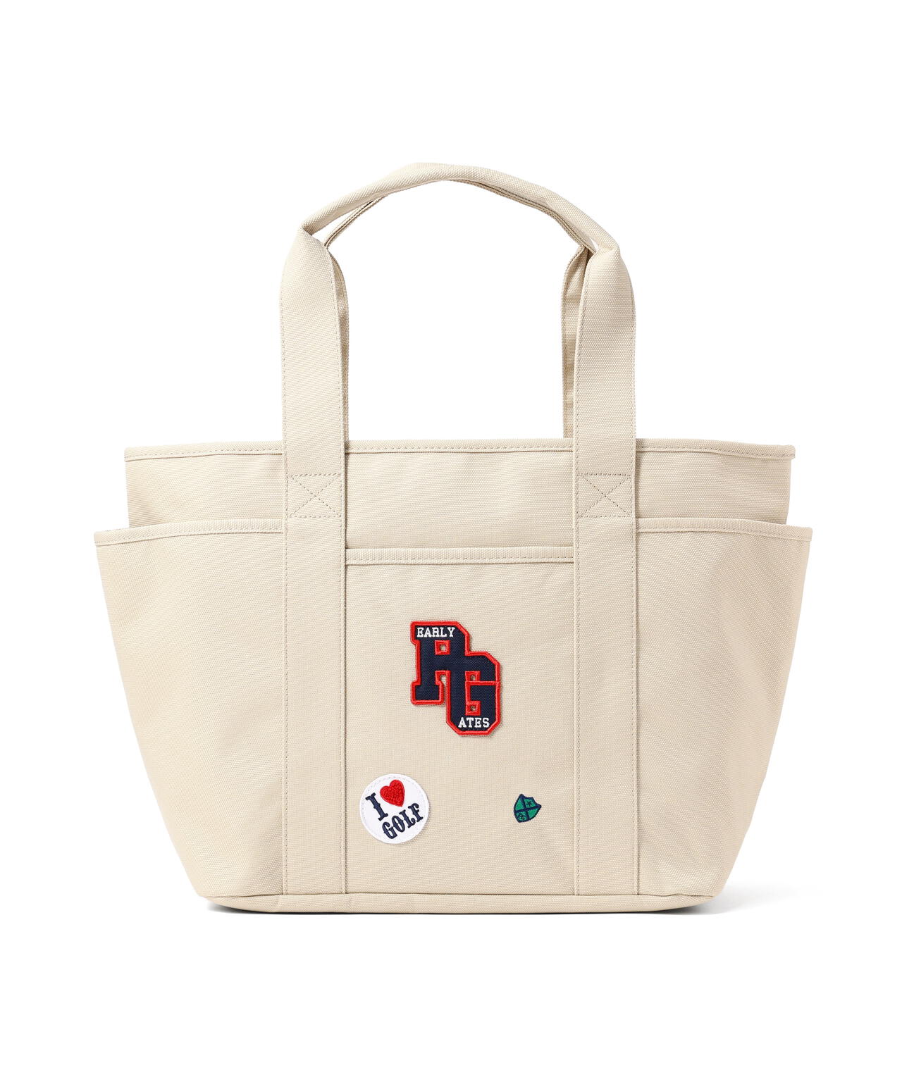 リサイクルツイルワッペンロッカーバッグ (UNISEX)