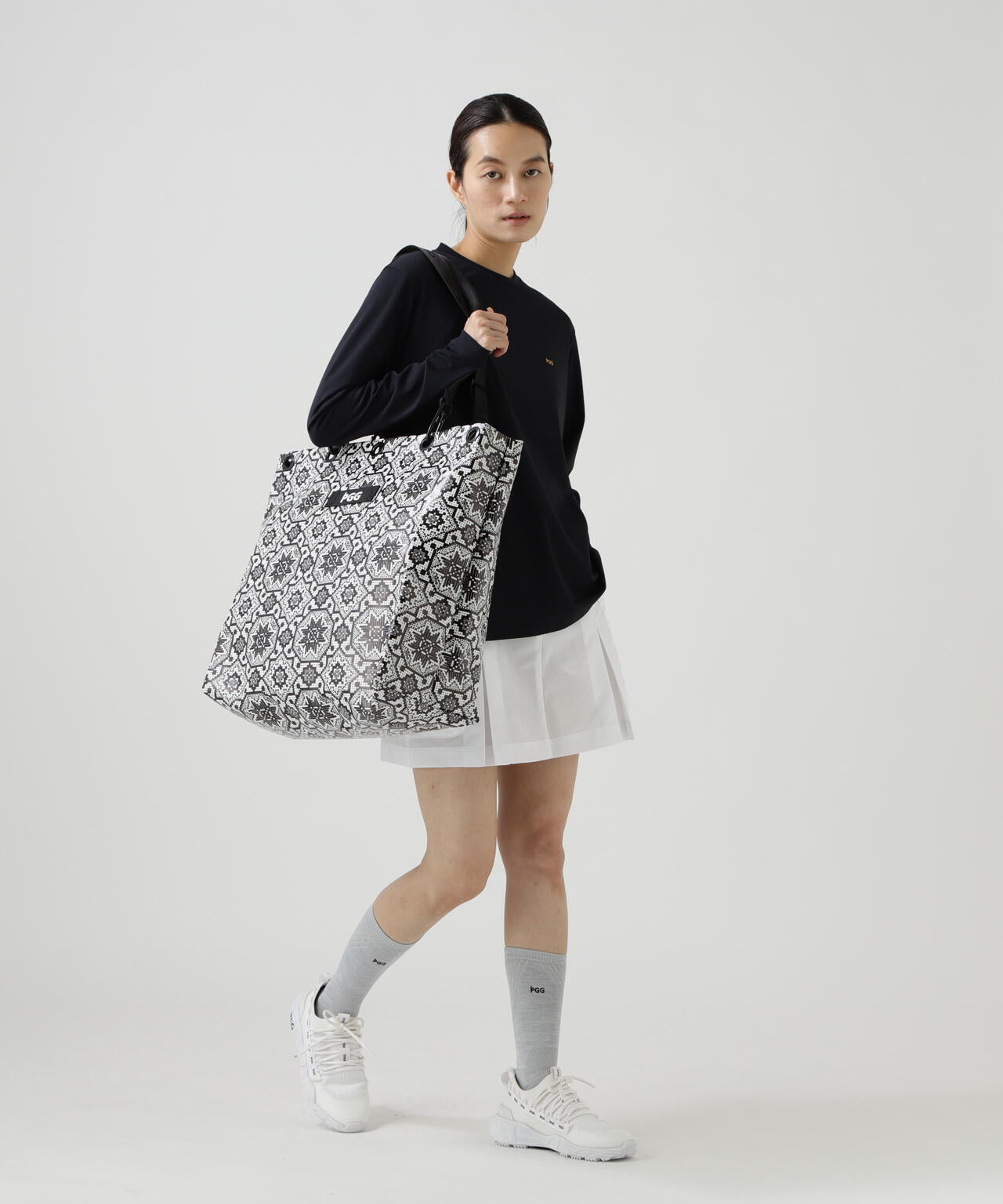 PGG】PVCロッカーバッグ ＜フローズン柄＞ (UNISEX) | PEARLY GATES