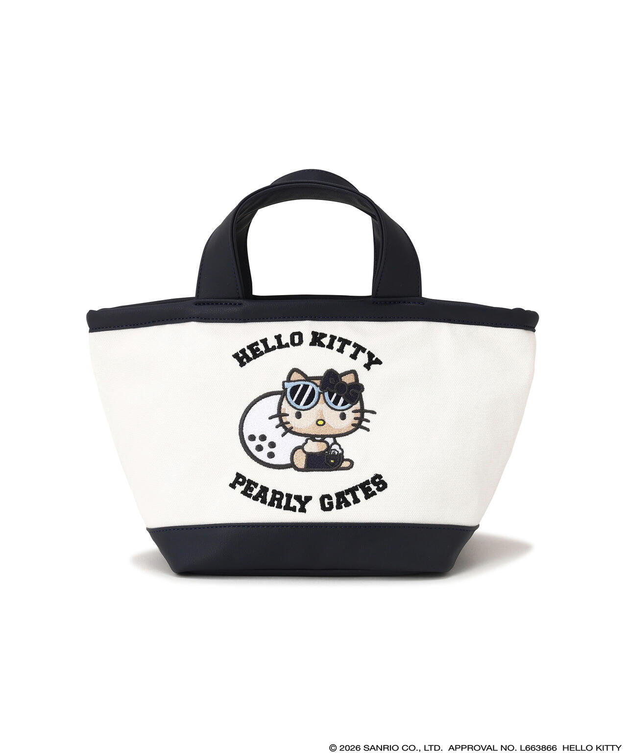 【HELLO KITTY × PEARLY GATES　summer season】カートバッグ (UNISEX)