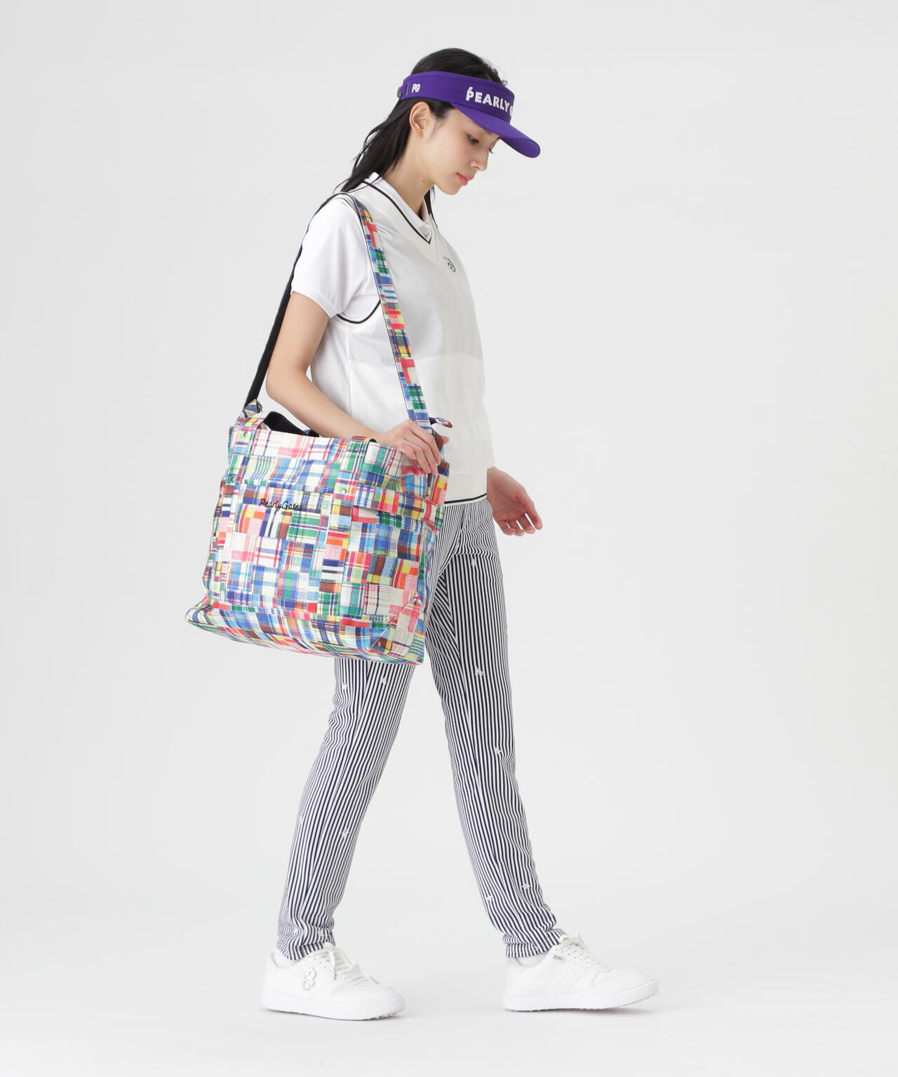 CANVASトートロッカーバッグ (UNISEX) | PEARLY GATES（パーリーゲイツ