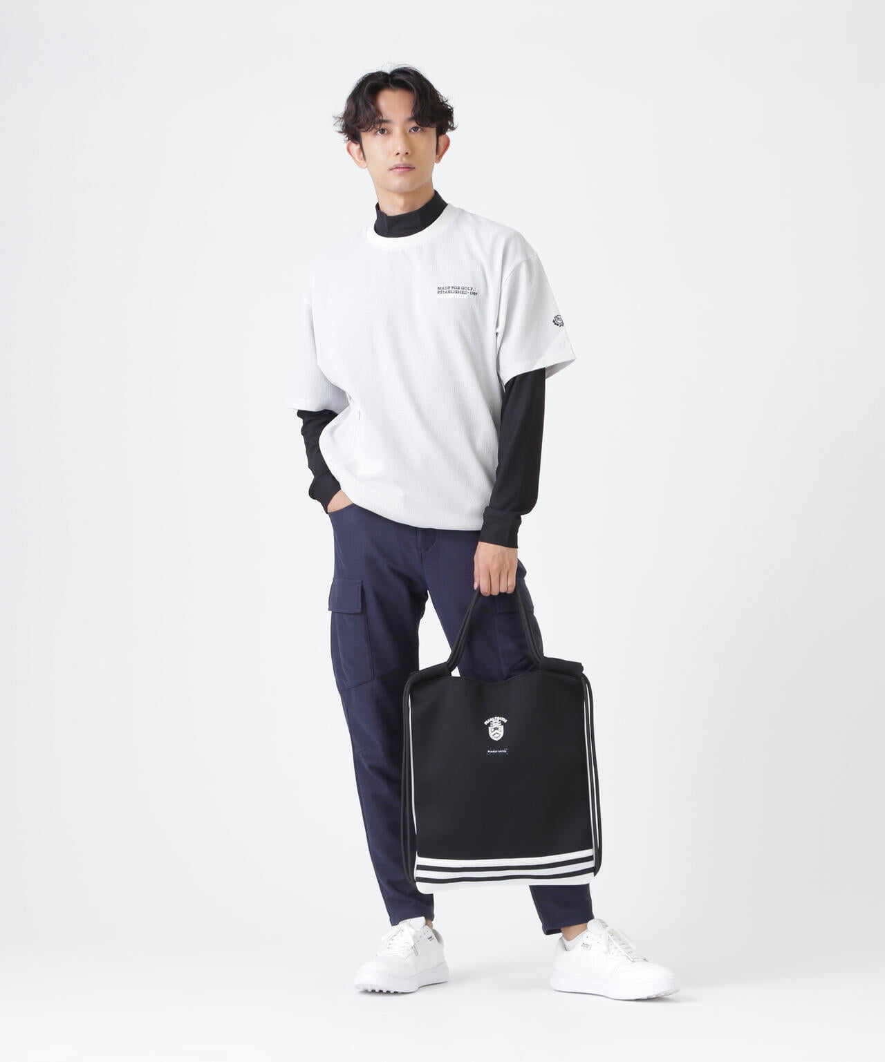 ラッセルメッシュ2WAYバッグ (UNISEX) | PEARLY GATES（パーリーゲイツ