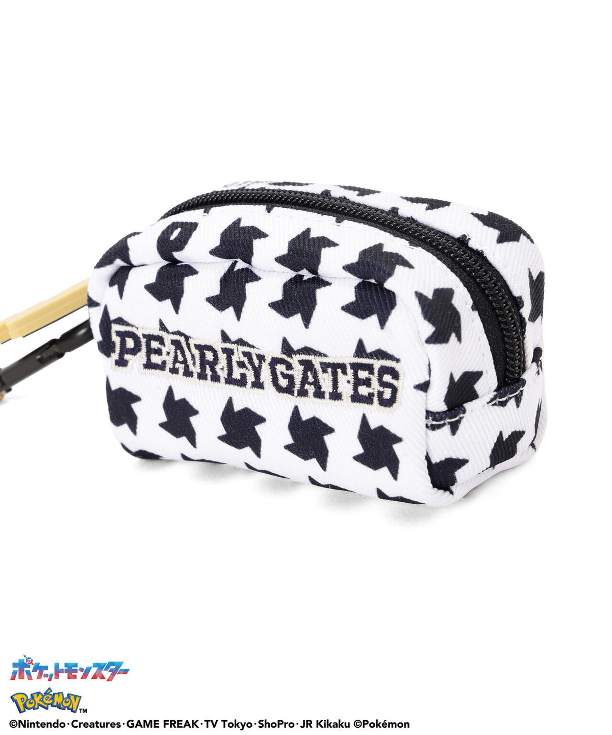 [PEARLYGATES×POKEMON] ポケモン千鳥柄ボールポーチ  (UNISEX)