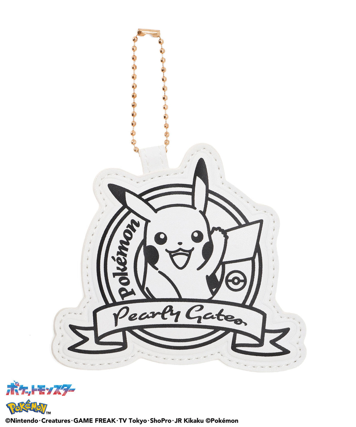 [PEARLYGATES×POKEMON] ポケモン千鳥柄ボールポーチ  (UNISEX)