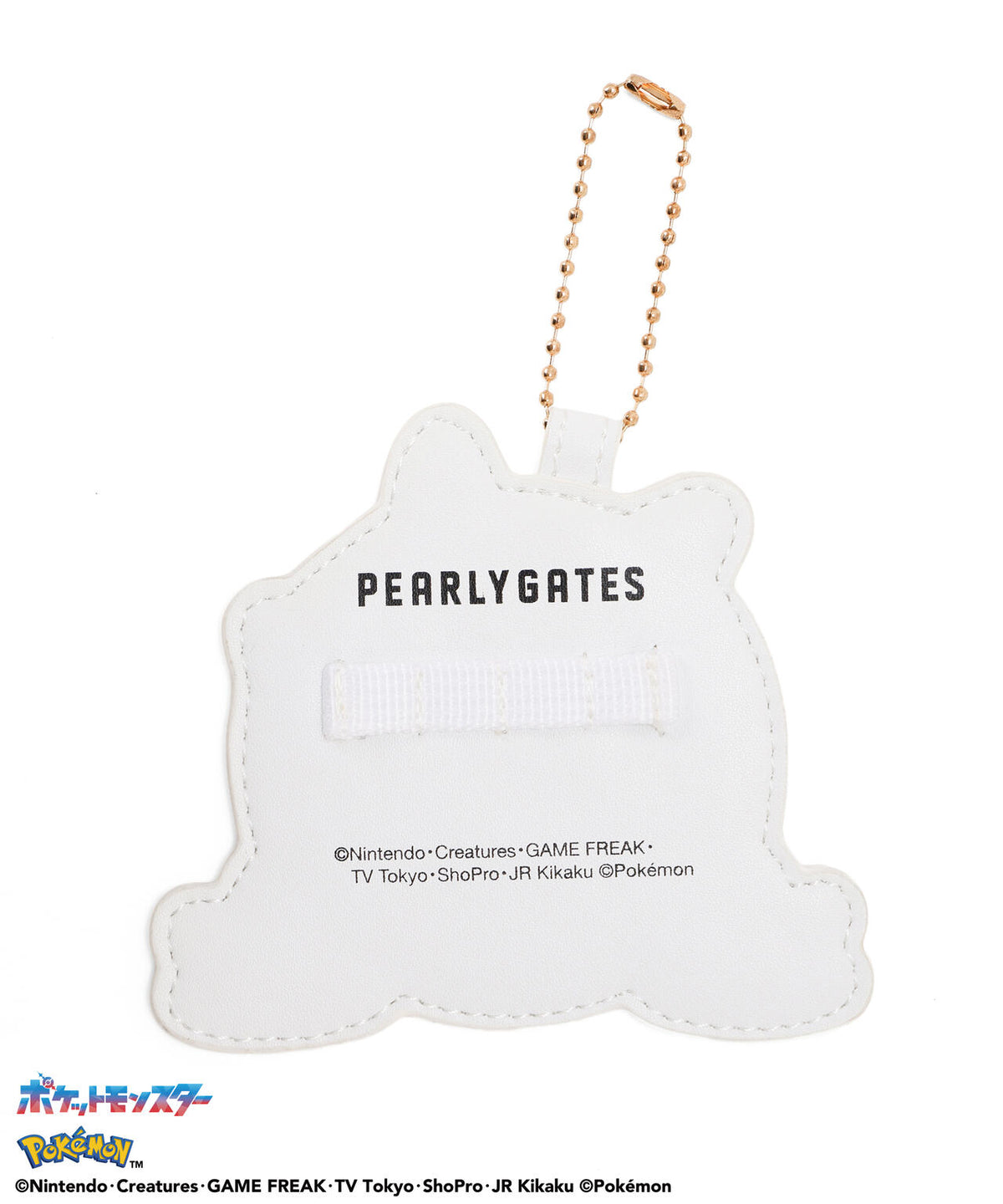 [PEARLYGATES×POKEMON] ポケモン千鳥柄ボールポーチ  (UNISEX)