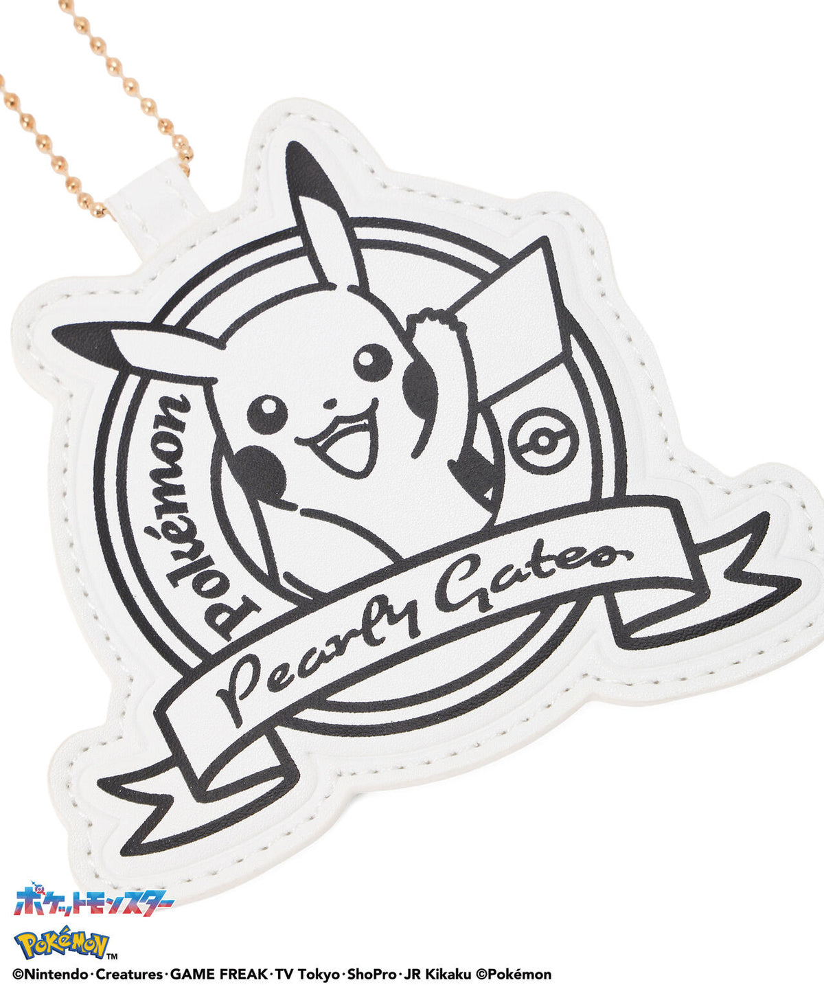 [PEARLYGATES×POKEMON] ポケモン千鳥柄ボールポーチ  (UNISEX)