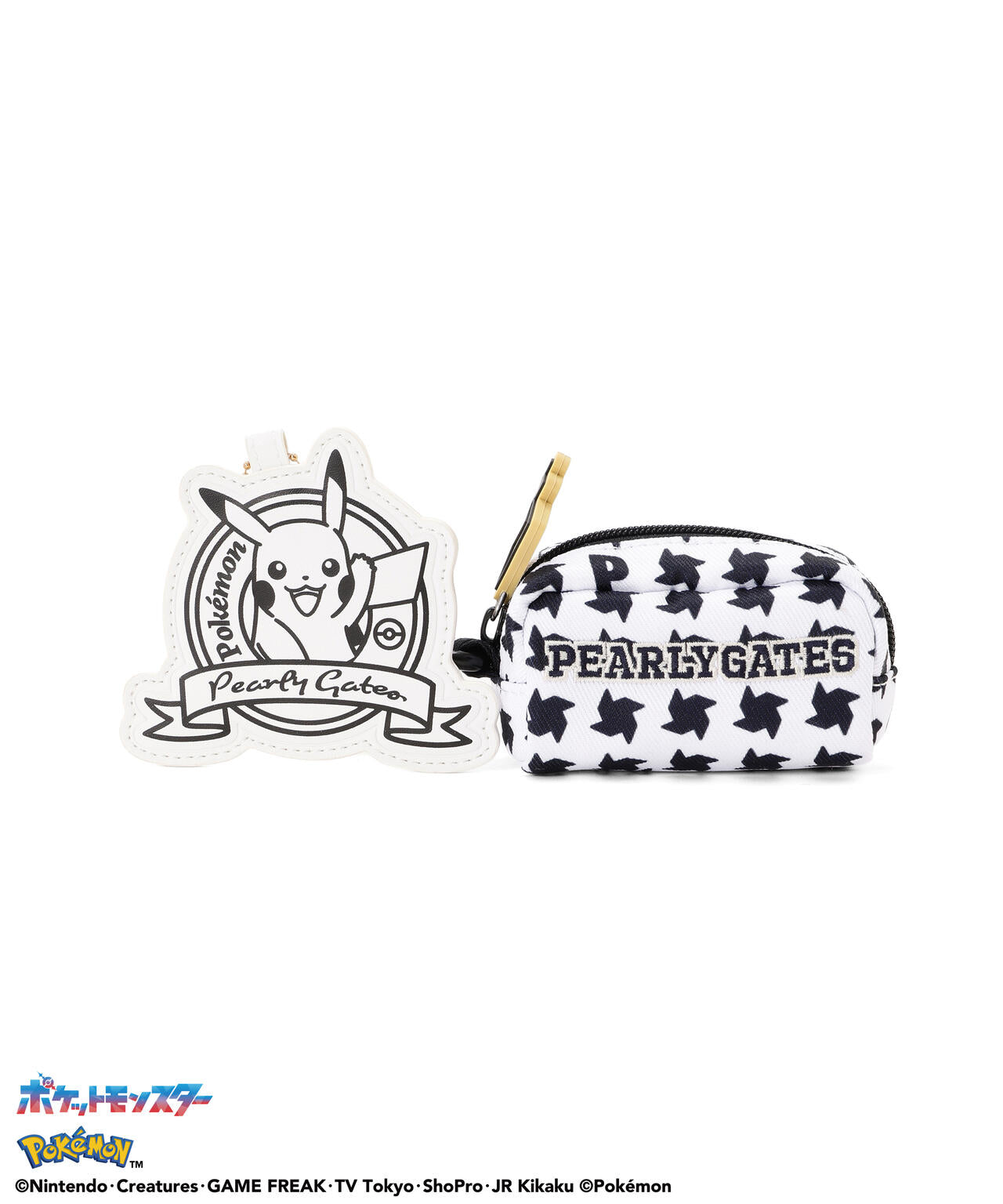 PEARLYGATES×POKEMON] ポケモン千鳥柄ボールポーチ (UNISEX) | PEARLY