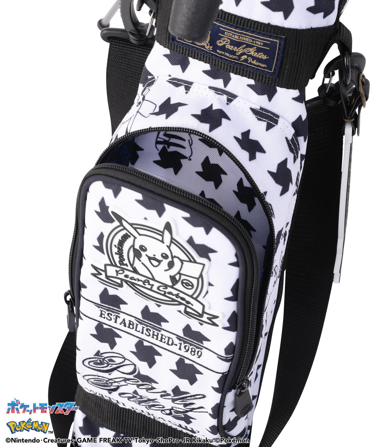 [PEARLYGATES×POKEMON] ポケモン千鳥柄セルフスタンド (46インチ対応) (UNISEX)