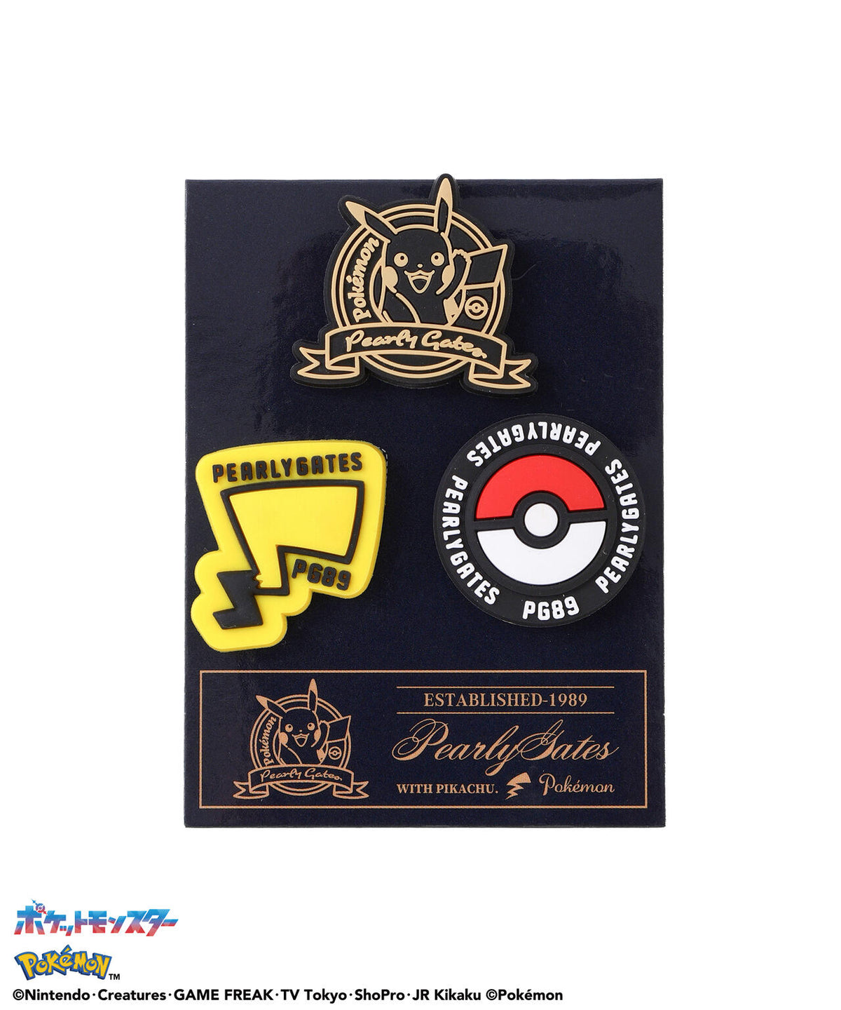 [PEARLYGATES×POKEMON] ポケモン PVCマーカーセット (UNISEX)