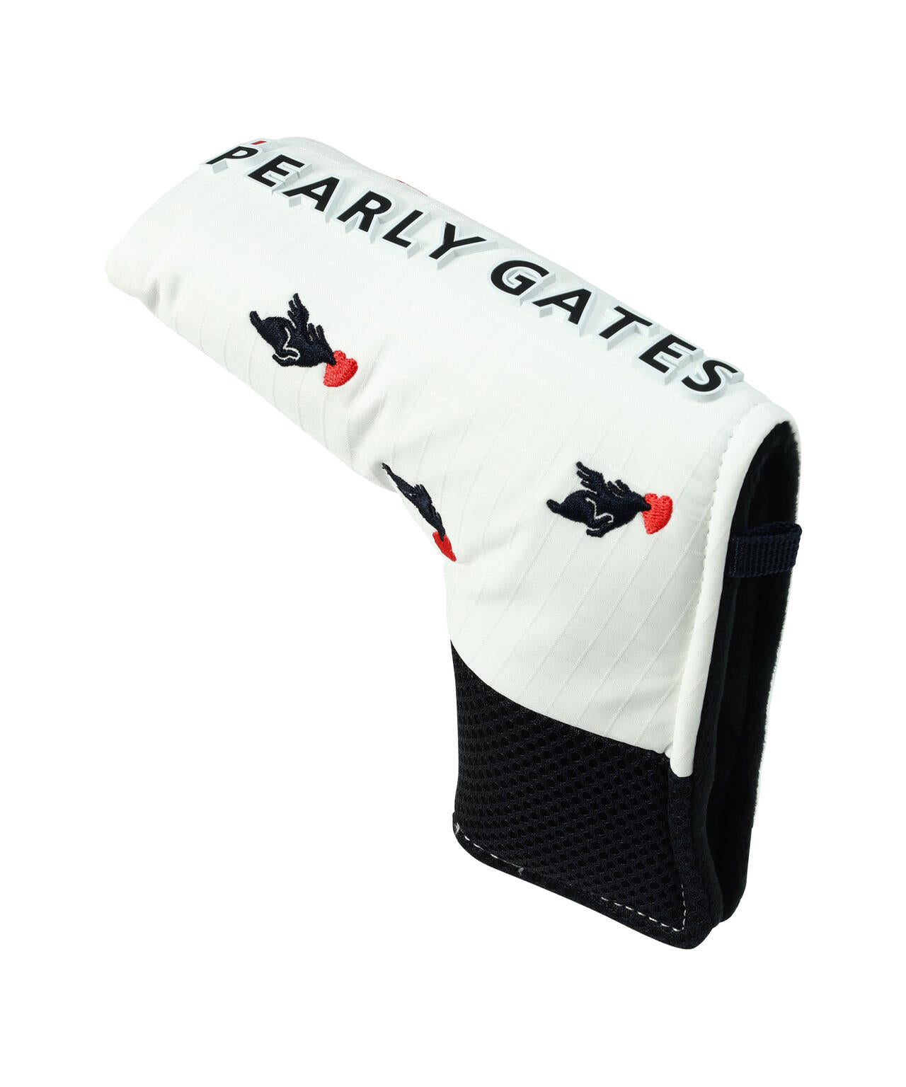 とびうさハート柄スタンド PIN型用パターカバー (UNISEX) | PEARLY