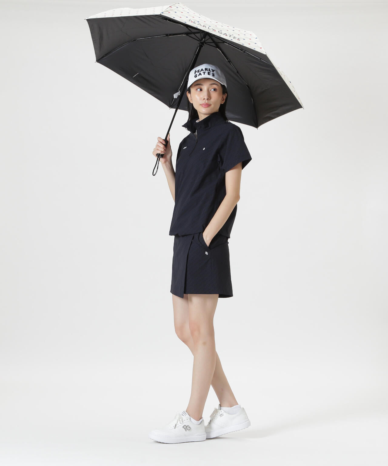 折り畳みUVアンブレラ (UNISEX) | PEARLY GATES（パーリーゲイツ