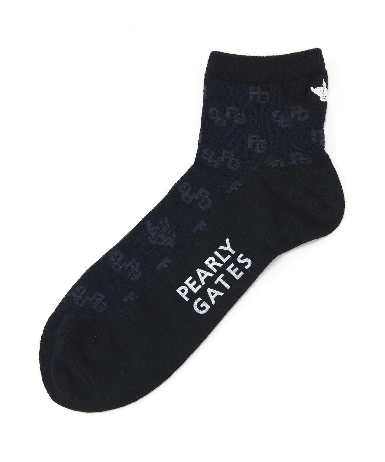 マイクロとびうさPG柄メッシュショートソックス (MENS) | PEARLY GATES