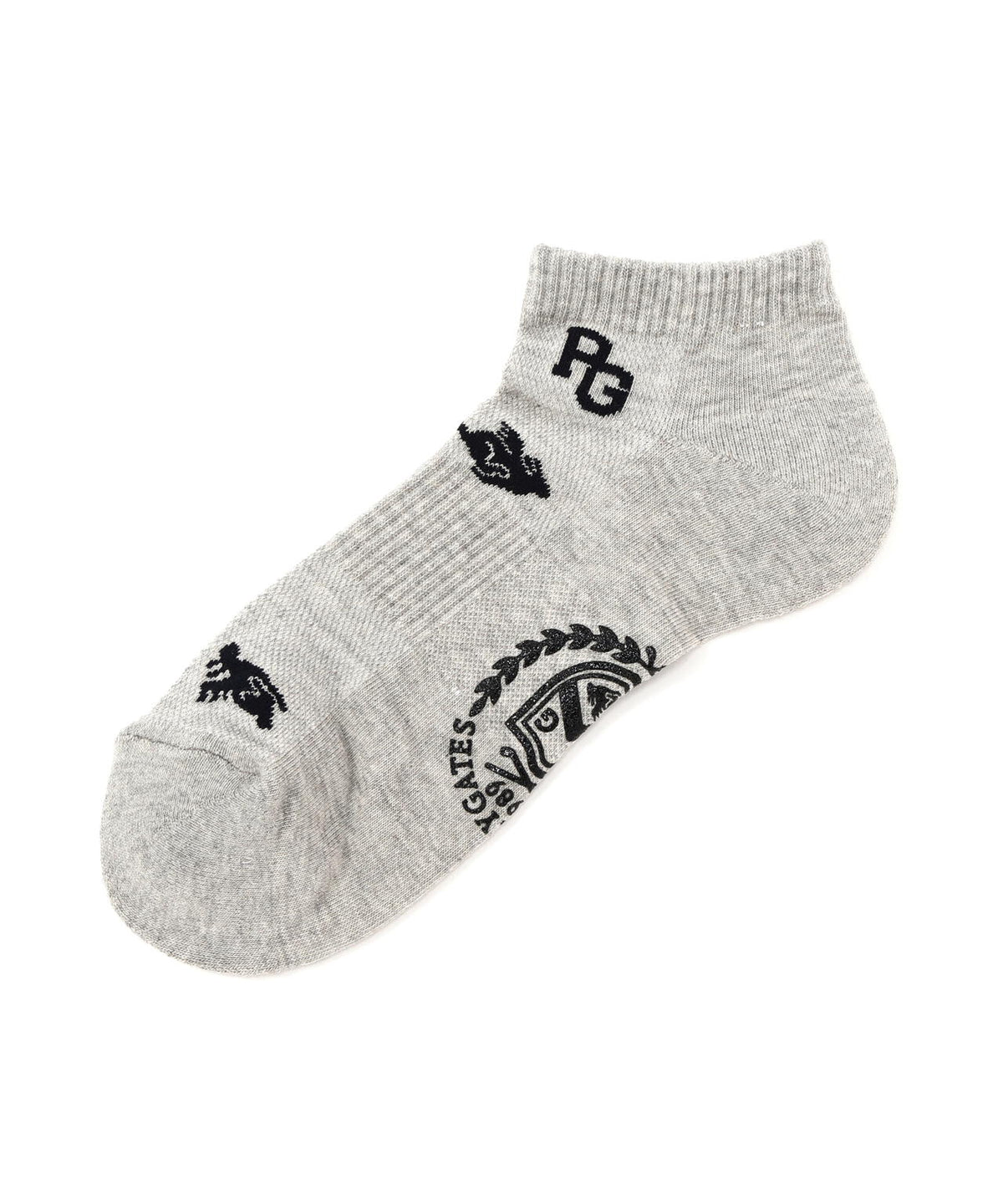 うさぎ総柄アンクルソックス (MENS)