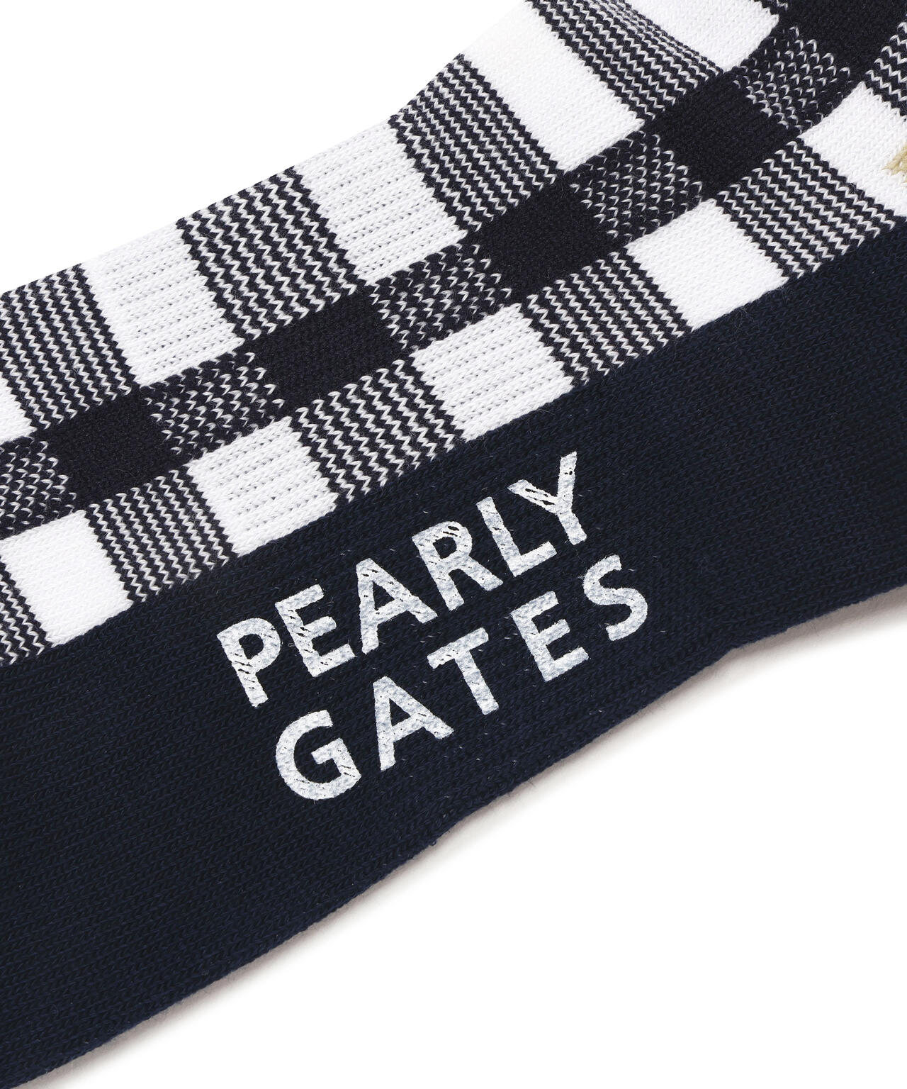 チェック柄ミドルソックス (MENS) | PEARLY GATES（パーリーゲイツ