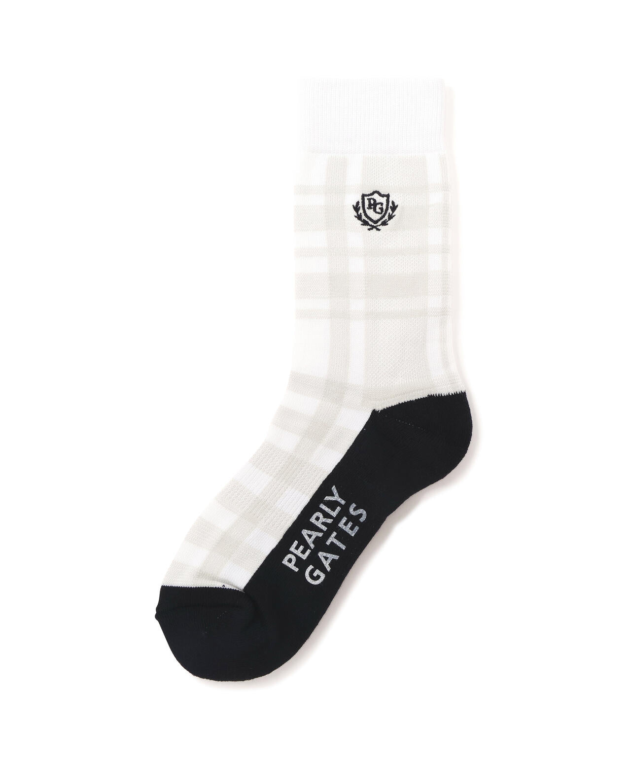 チェック柄ミドルソックス (WOMENS)