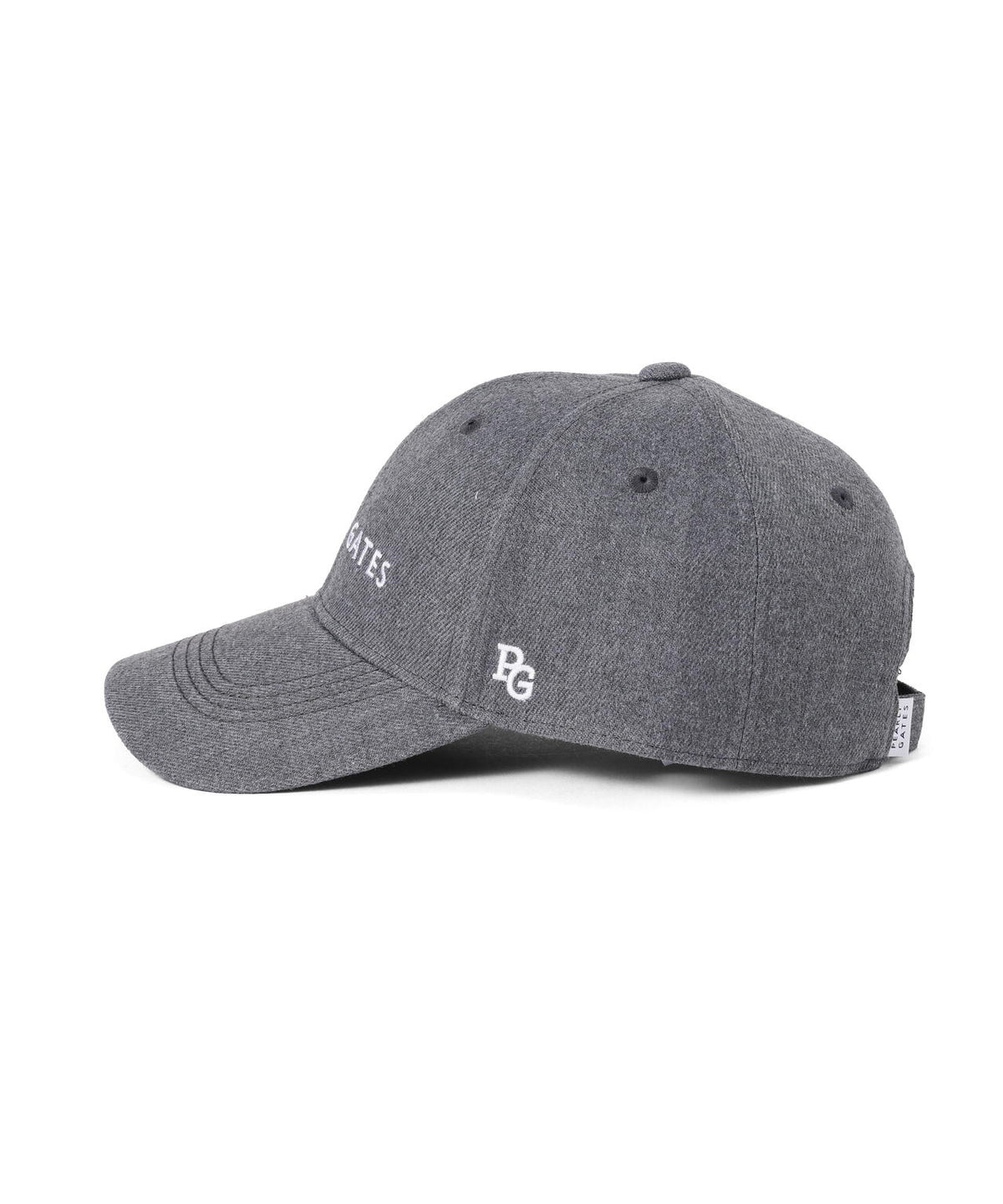 グレー千鳥柄ダンボールニットキャップ (UNISEX)