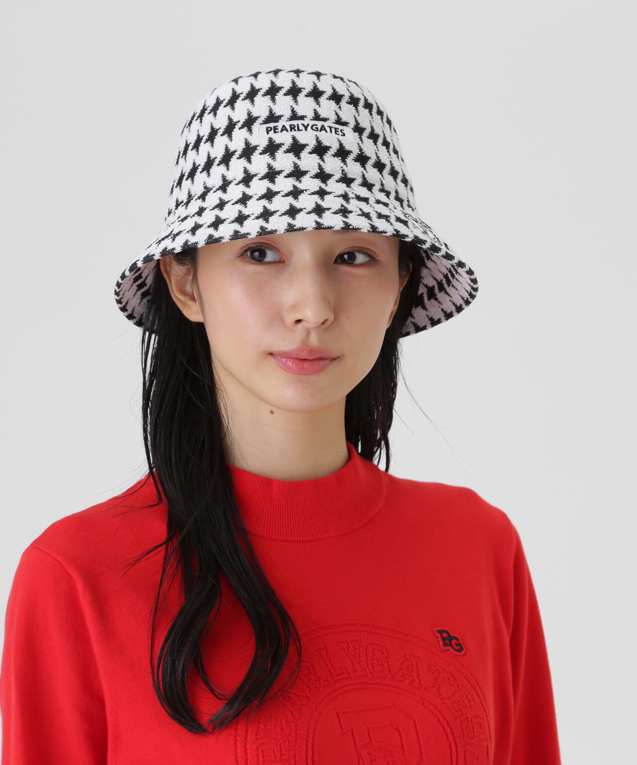 手裏剣千鳥柄サーモハット (UNISEX) | PEARLY GATES（パーリーゲイツ