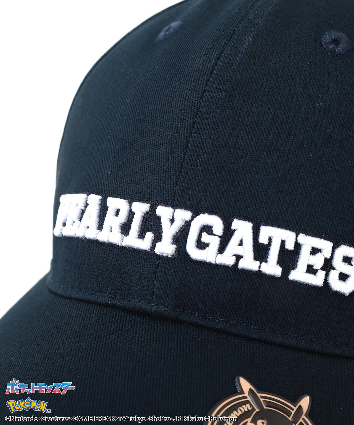 [PEARLYGATES×POKEMON] ポケモンツイルキャップ (UNISEX)